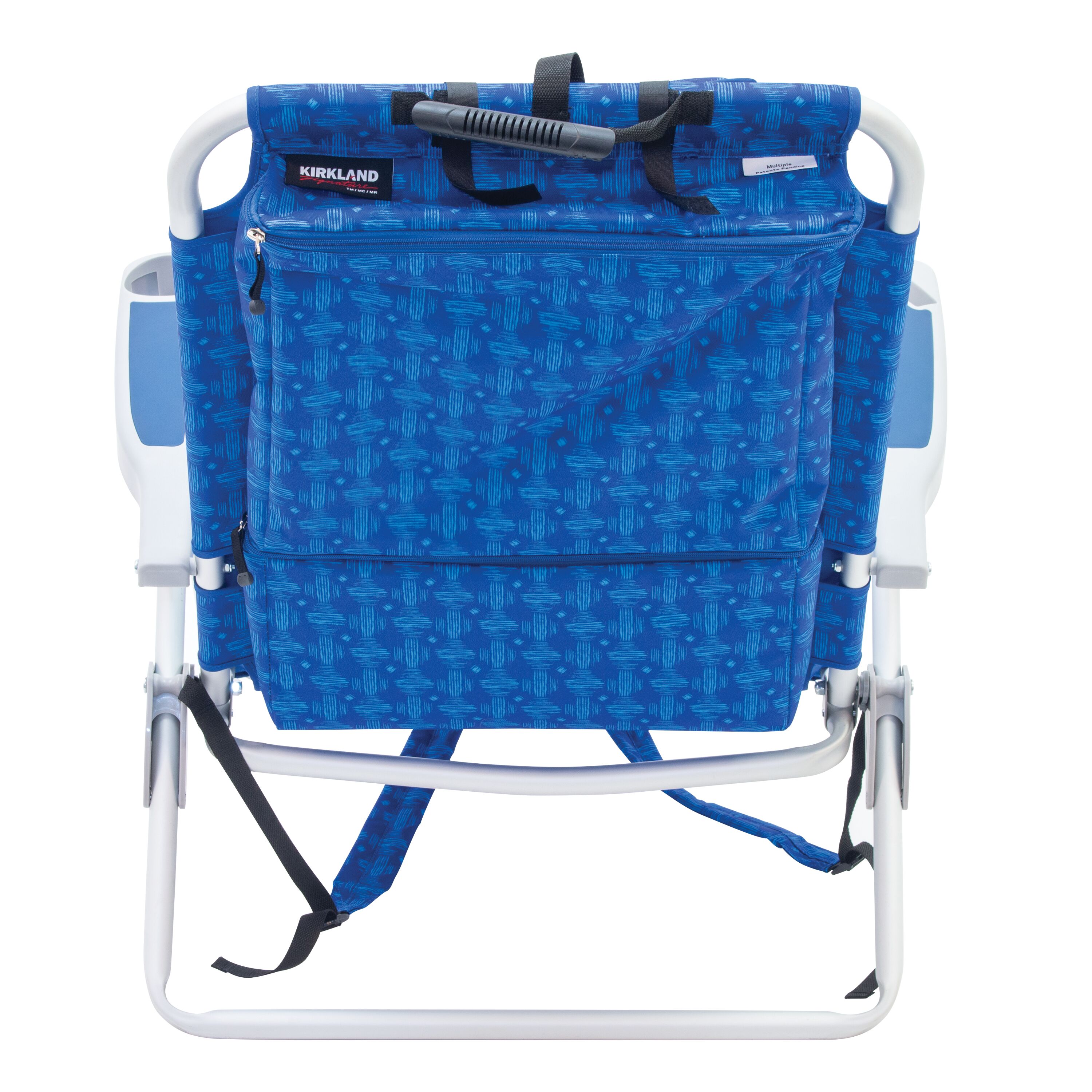 RIO Brands Polyester Blue Folding Beach Chair Carrying Strap