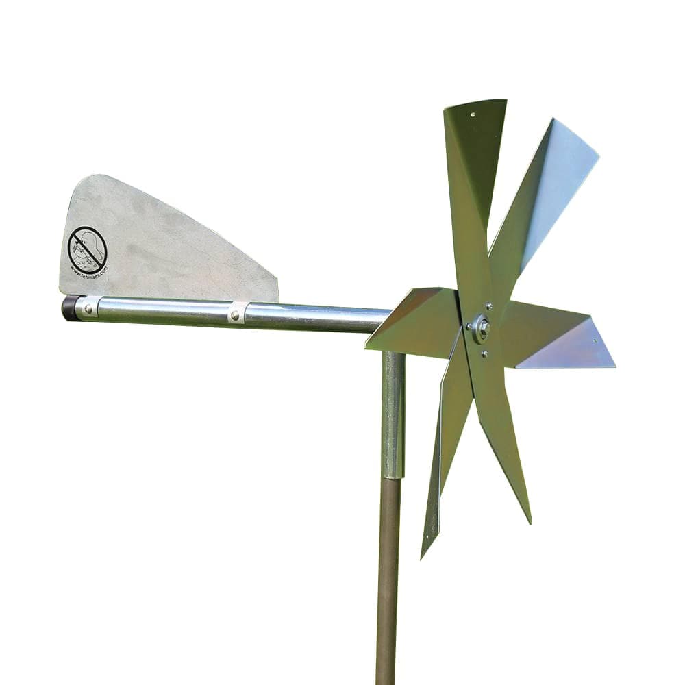 Lehman's 100067276 Lehmans Mole Chasing Humane Deterrent Windmill Covers 20 Thousand Feet Using Vibrations from Wind - Pack of 3