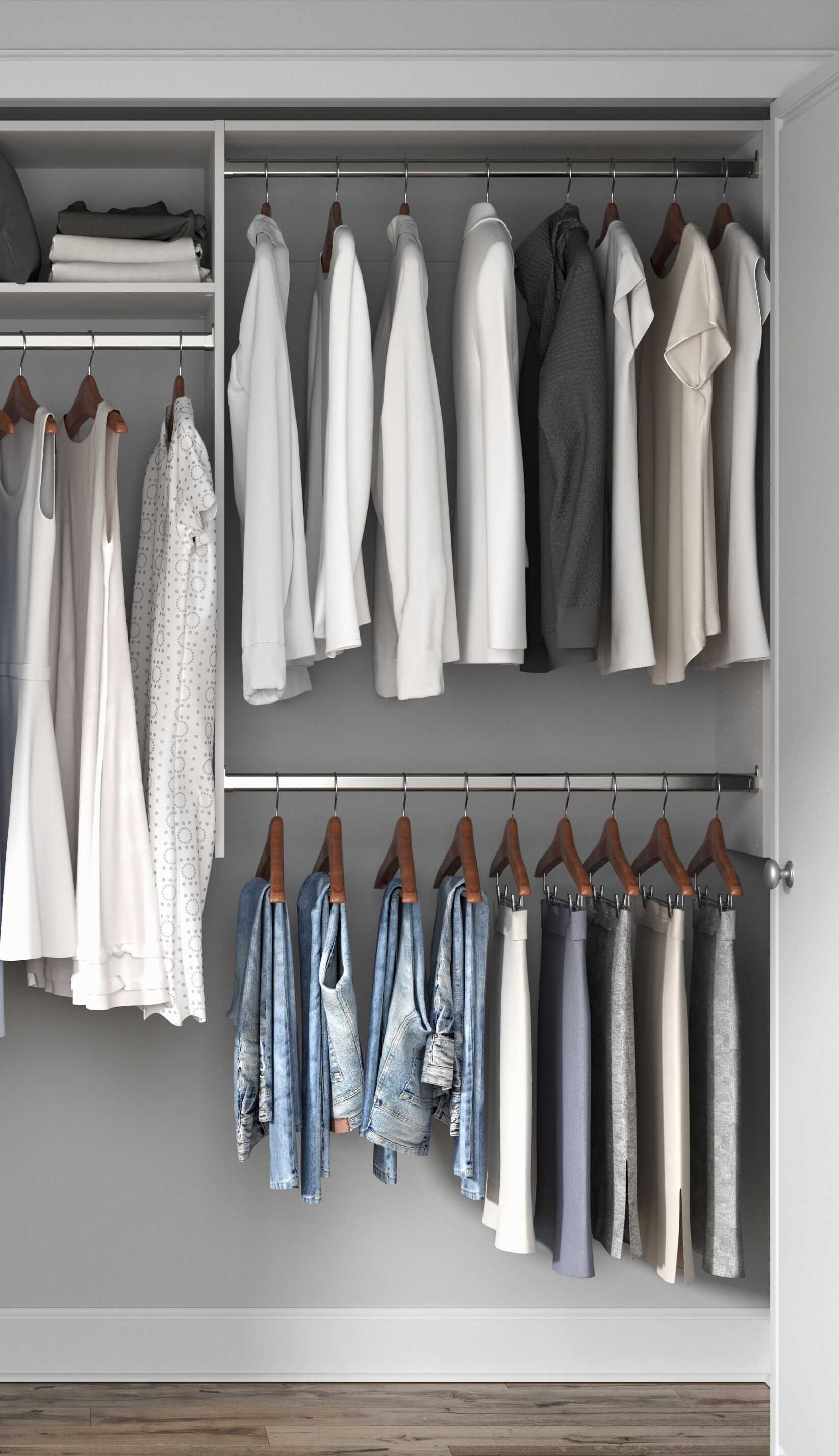 Easy Track OK1448 Wood-Closet-Kits - View #6