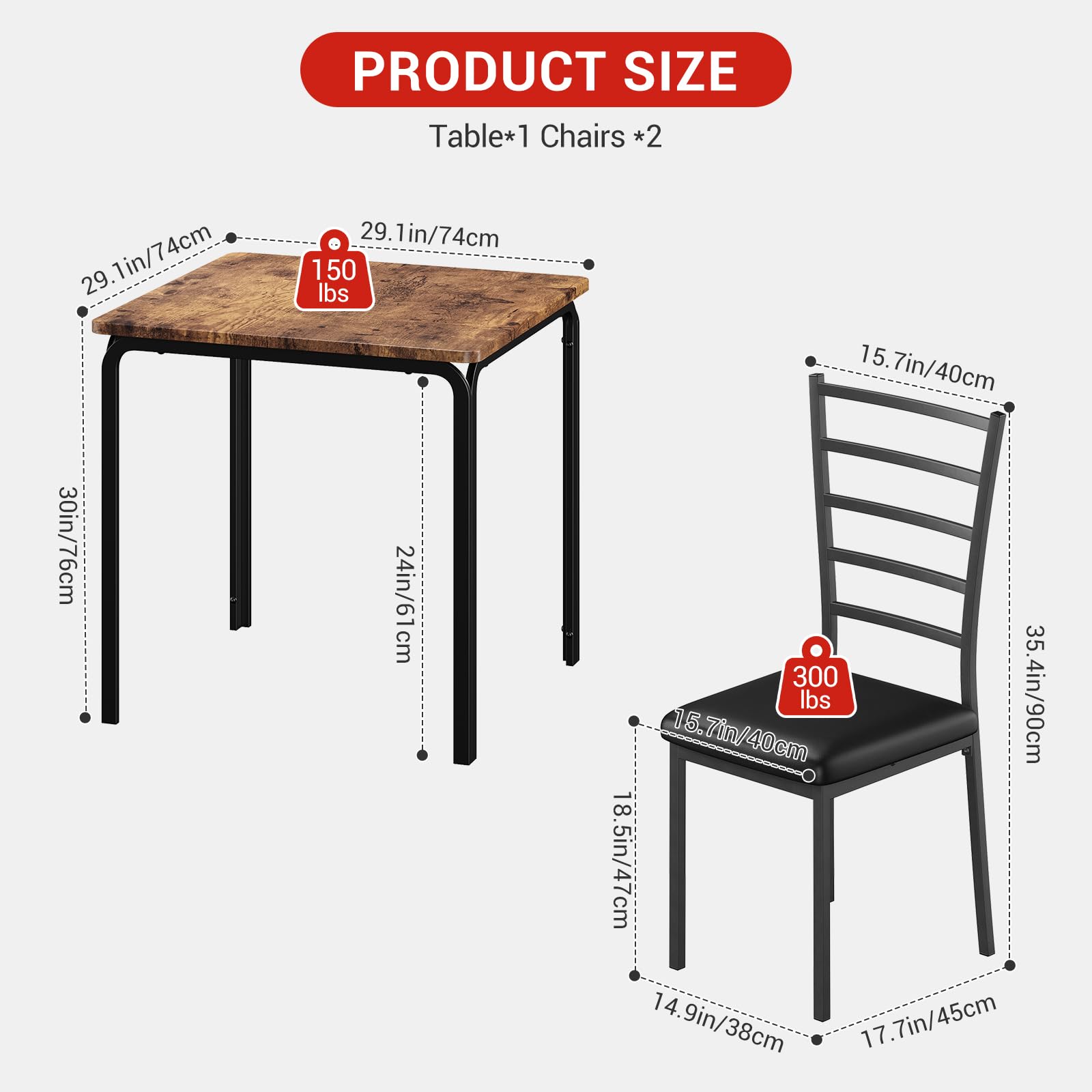 GarveeLife LSLX-PHO-0ZI6 Dining-Tables - View #7