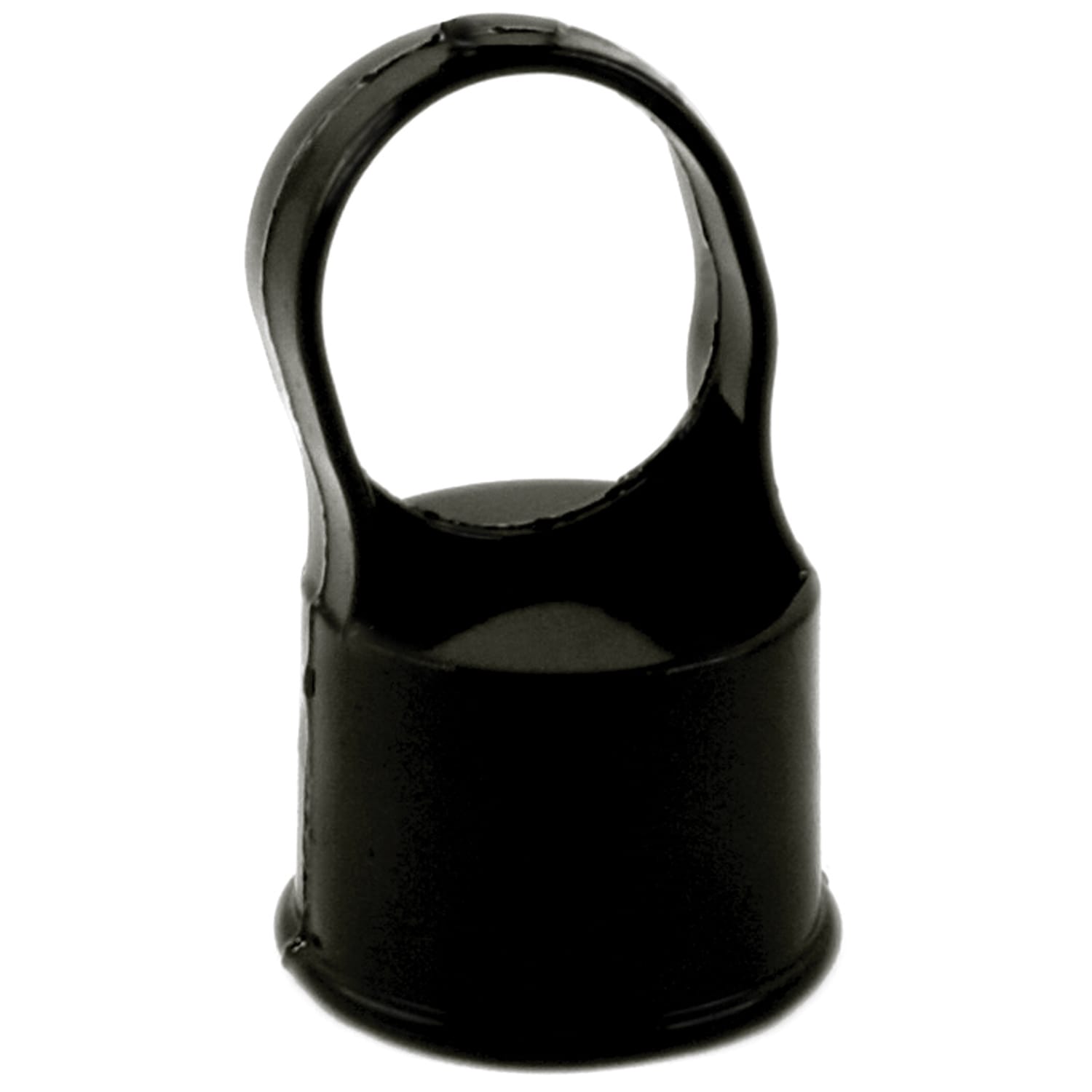  05066BKA 2-in W x 4-in L Powder-coated Steel Chain-link fence Eye top - Fits Common Post Measurement: 1-7/8-in x 1-7/8-in