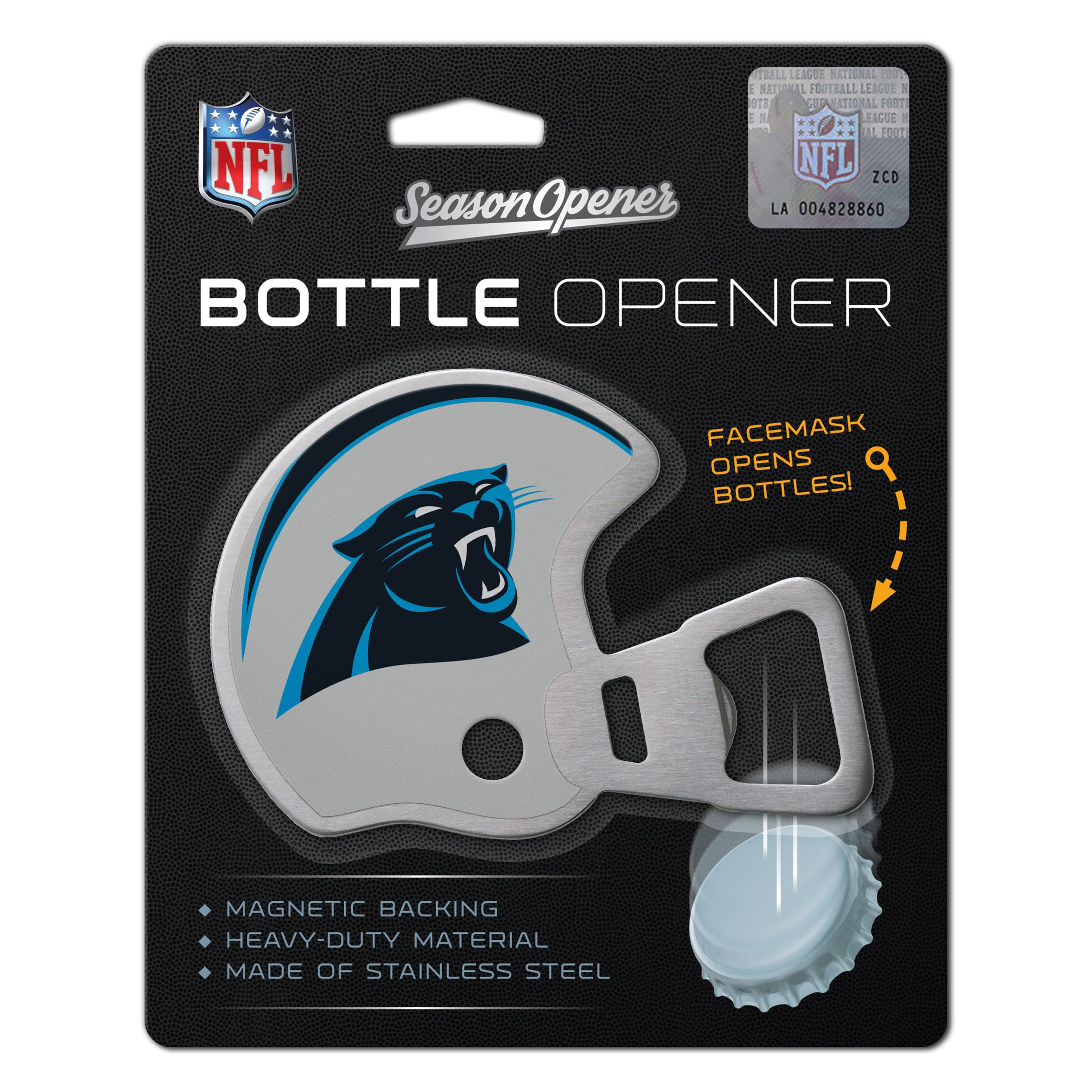 Magnetic NFL Football Schedule Carolina Panthers