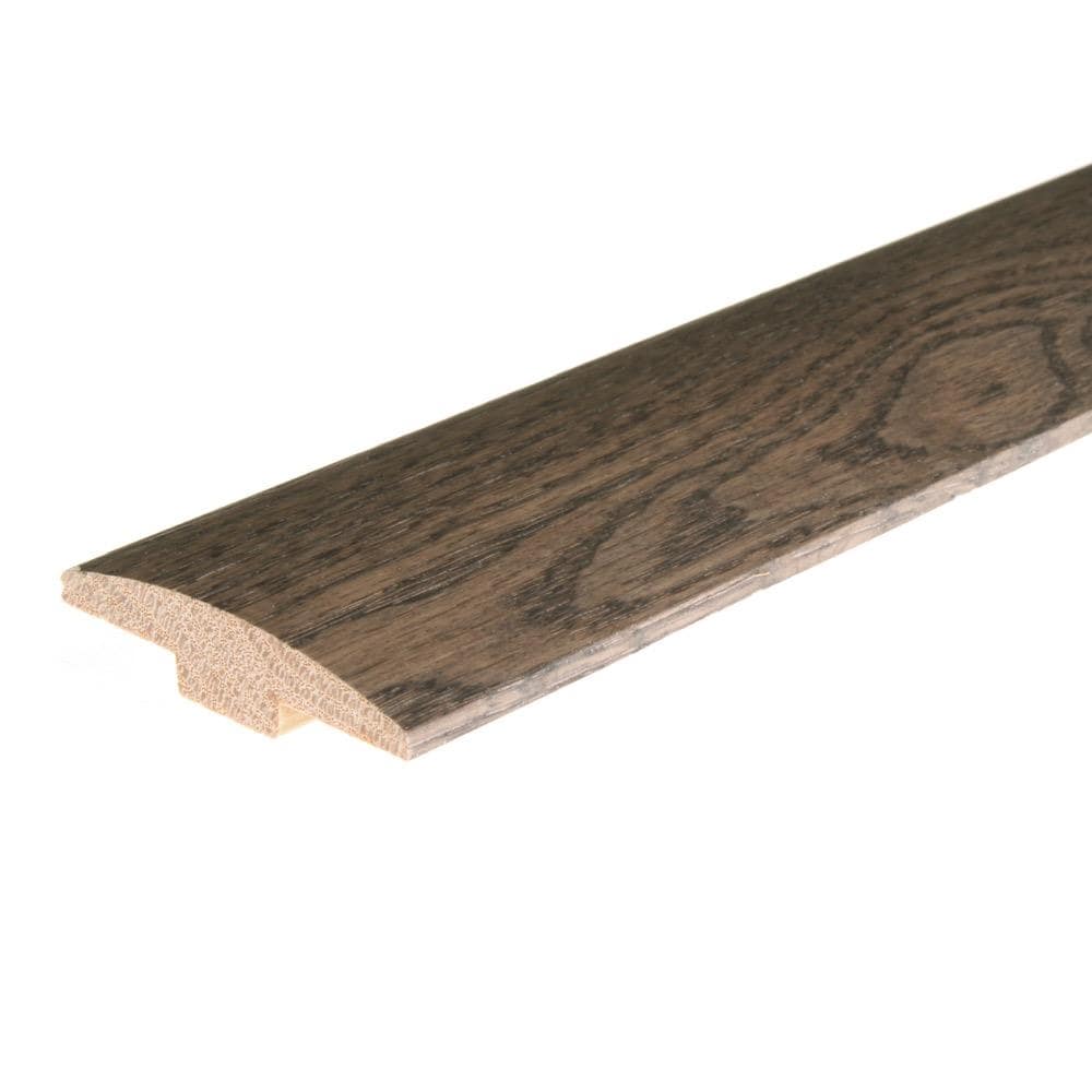 Flexco 778867 T-moulding Misty Ridge 0.46-in T x 2-in W x 78-in L Solid wood T-moulding