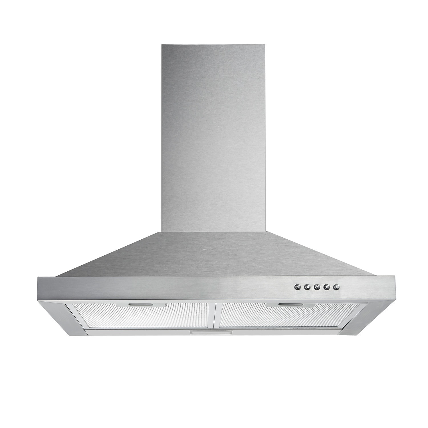 Maocao Hoom BH-ARJZG 30 inch Ducted 450-CFM Silver Wall-Mounted Range Hood