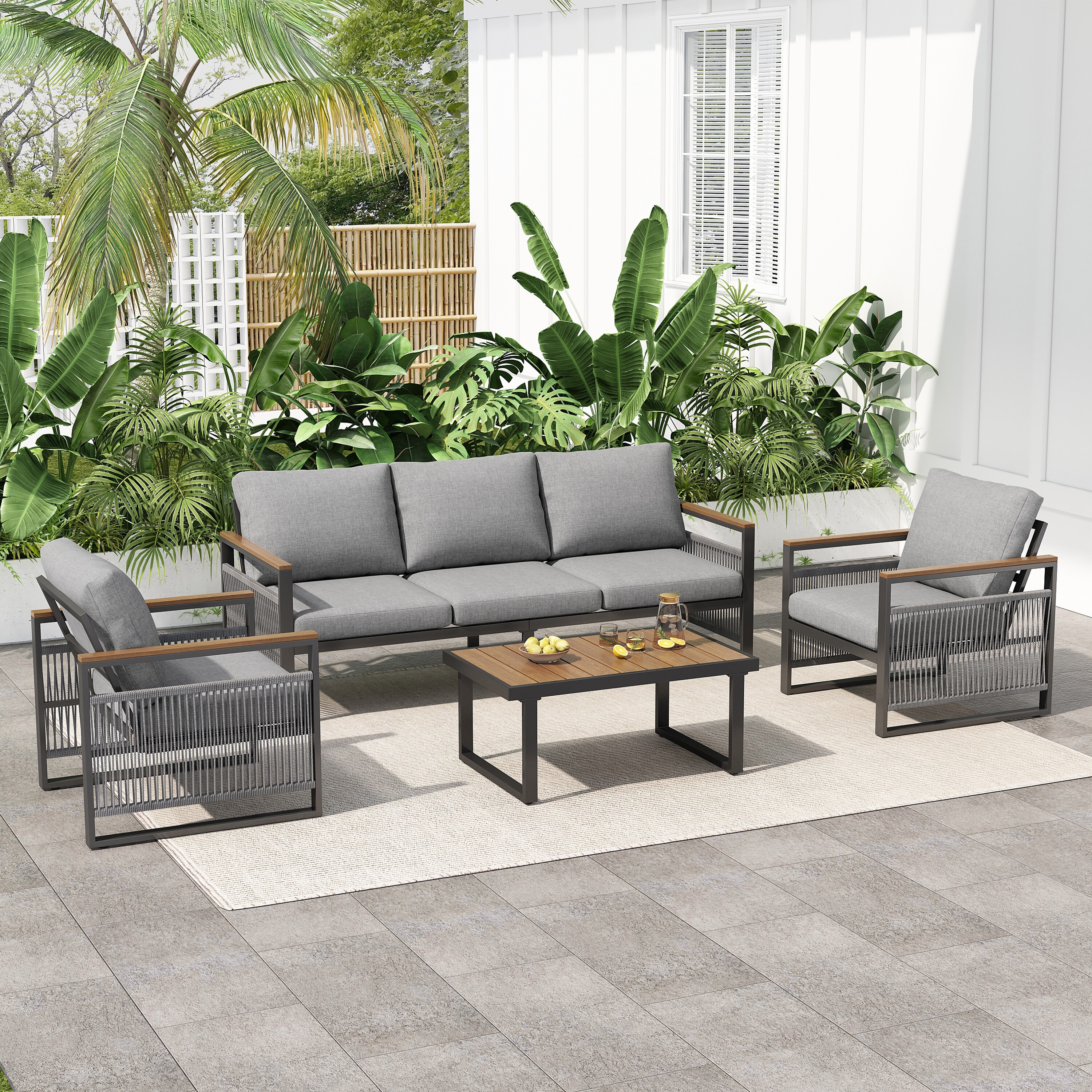 Christopher Knight Home 327927 Patio-Conversation-Sets - View #3