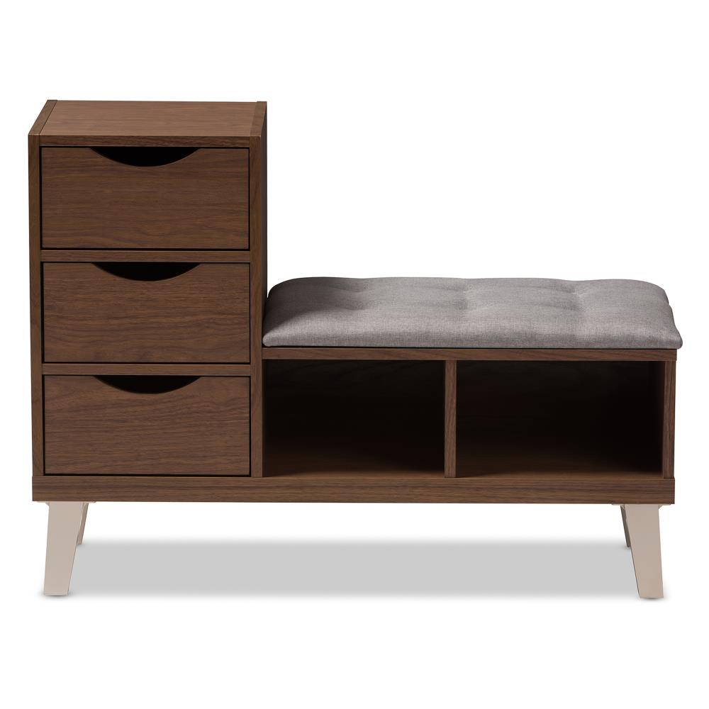 Baxton Studio 143-8080-LW bench - View #2