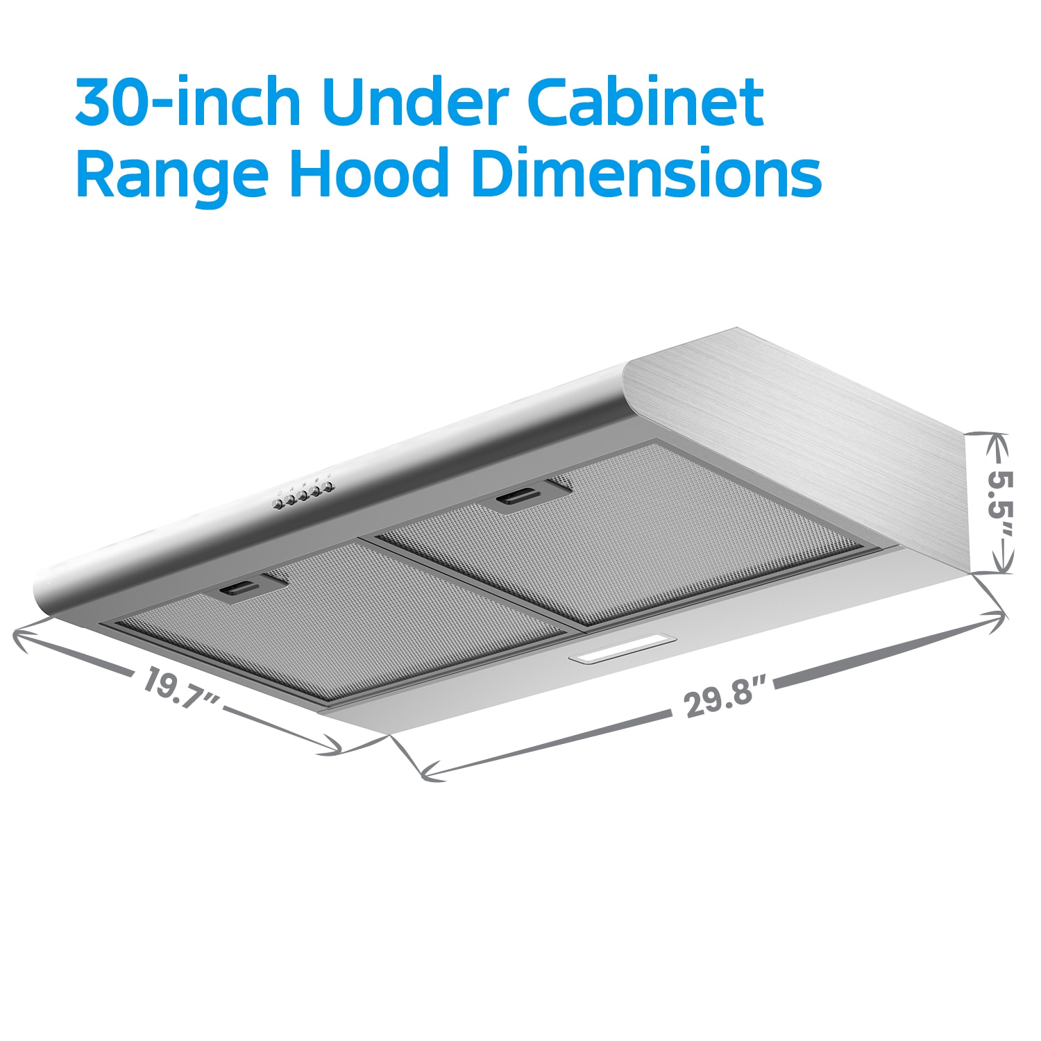 Midea MVU30W4AST Undercabinet-Range-Hoods - View #3