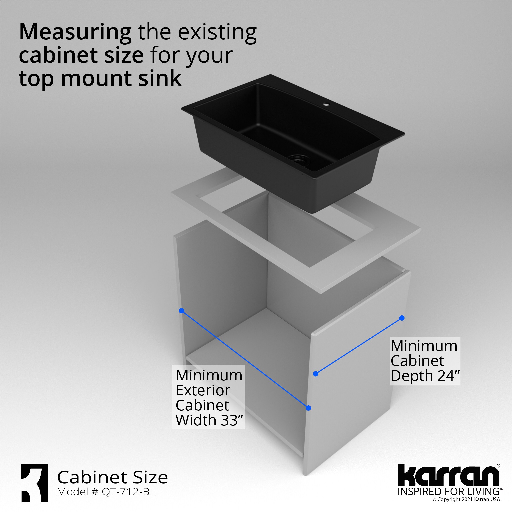 Karran QT-712-BL-PK1 Kitchen-Sinks - View #11