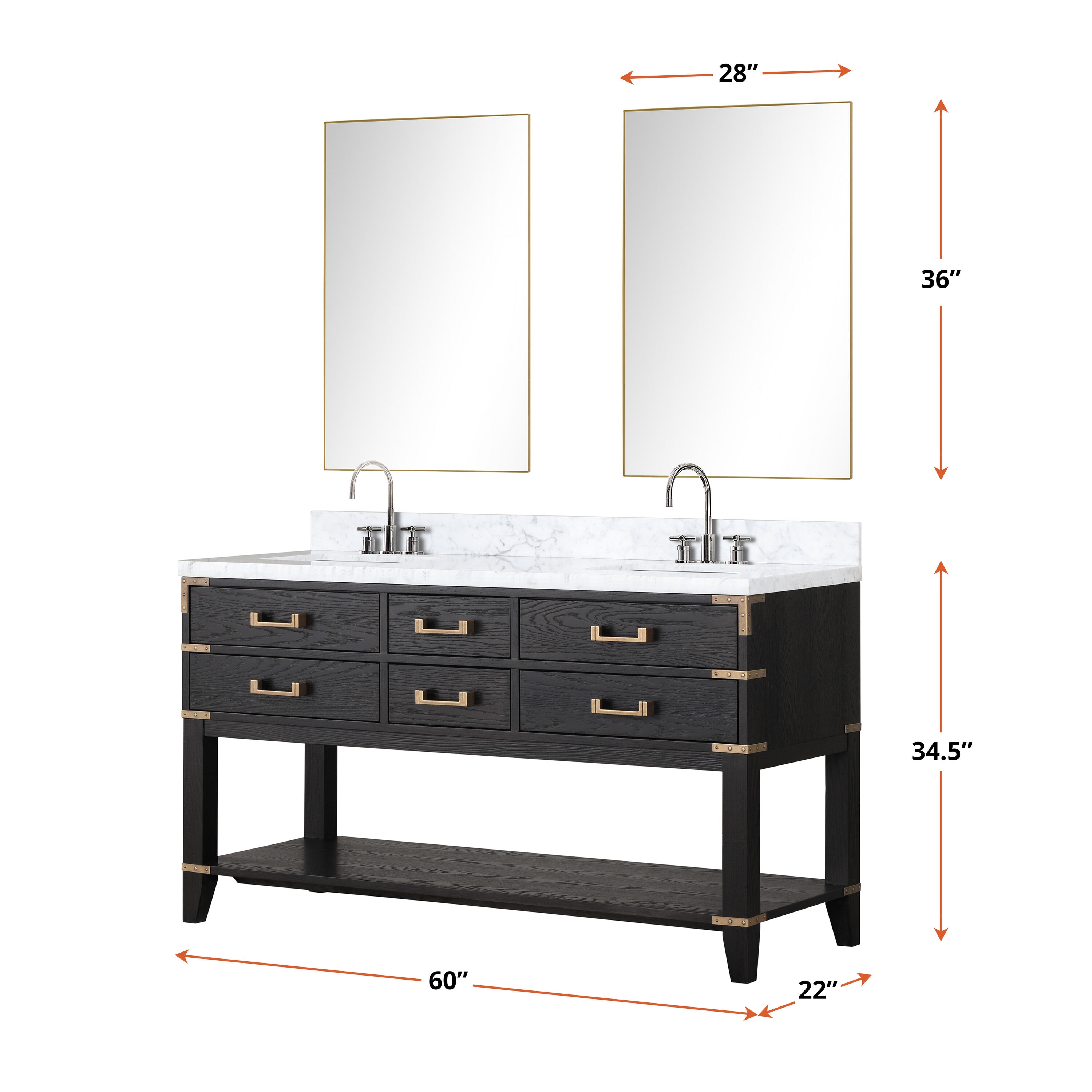Lexora LVGR60DJ111 Bath-Vanity-Combo - View #6