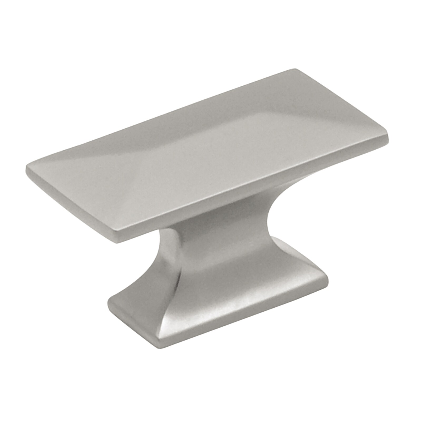 Hickory Hardware P2151-PN-10B Bungalow 1-3/4-in Pearl Nickel Rectangular Transitional Cabinet Knob (10-Pack)