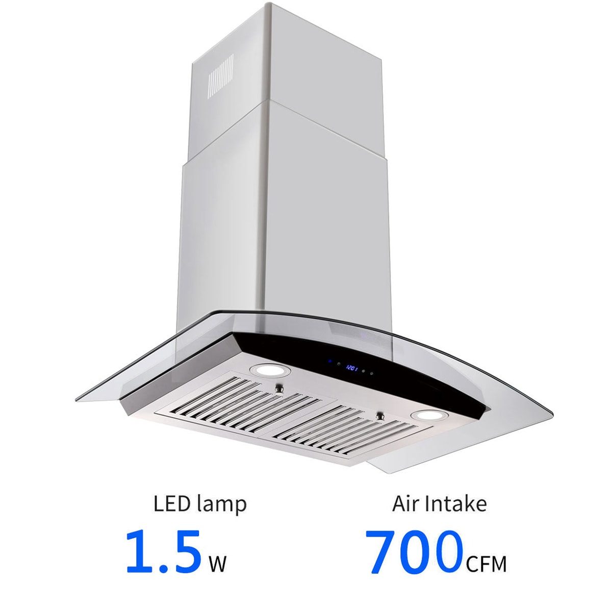 Kahomvis GEHT-DOQP-6XG Wall-Mounted-Range-Hoods - View #5