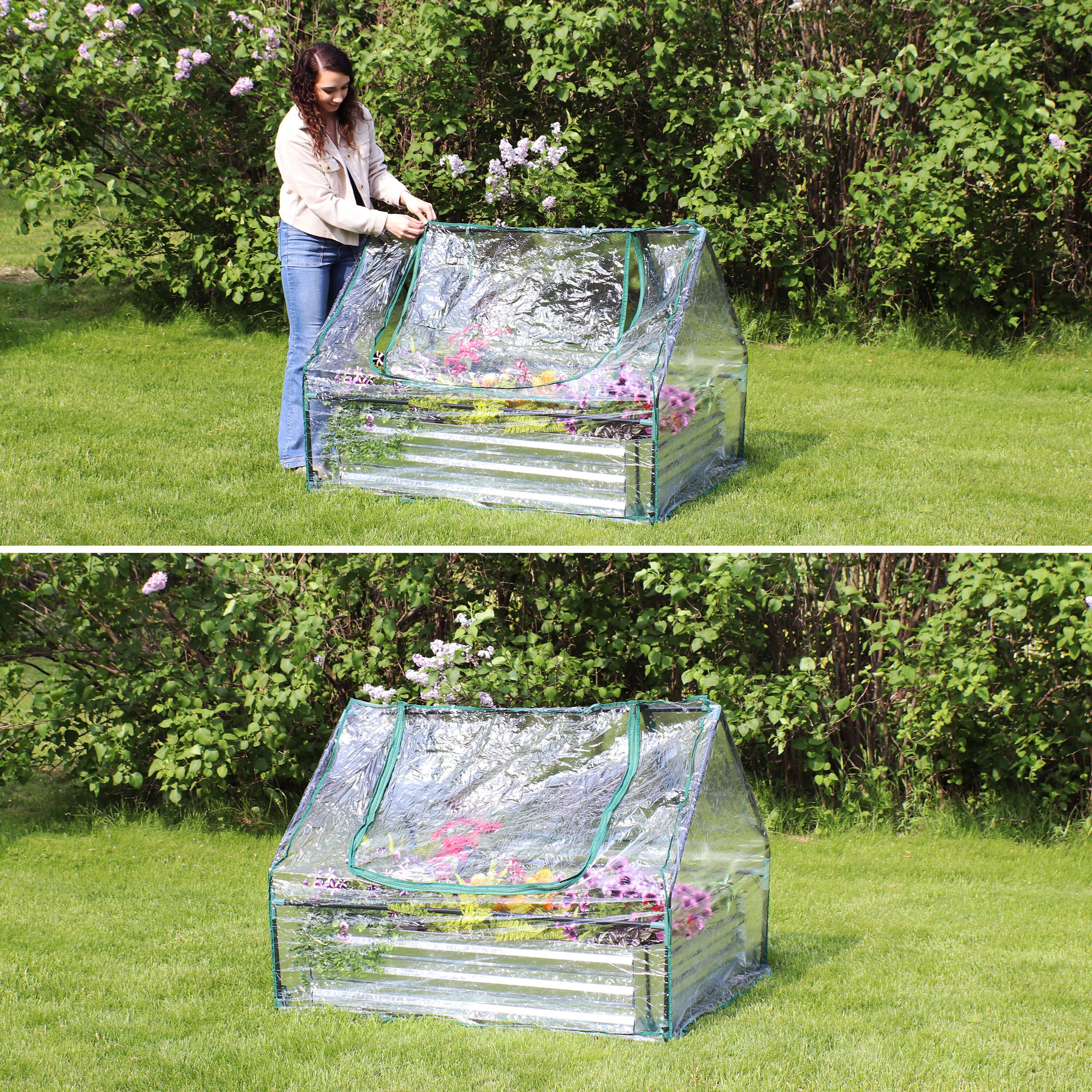 Sunnydaze Decor HB-702 greenhouses - View #7