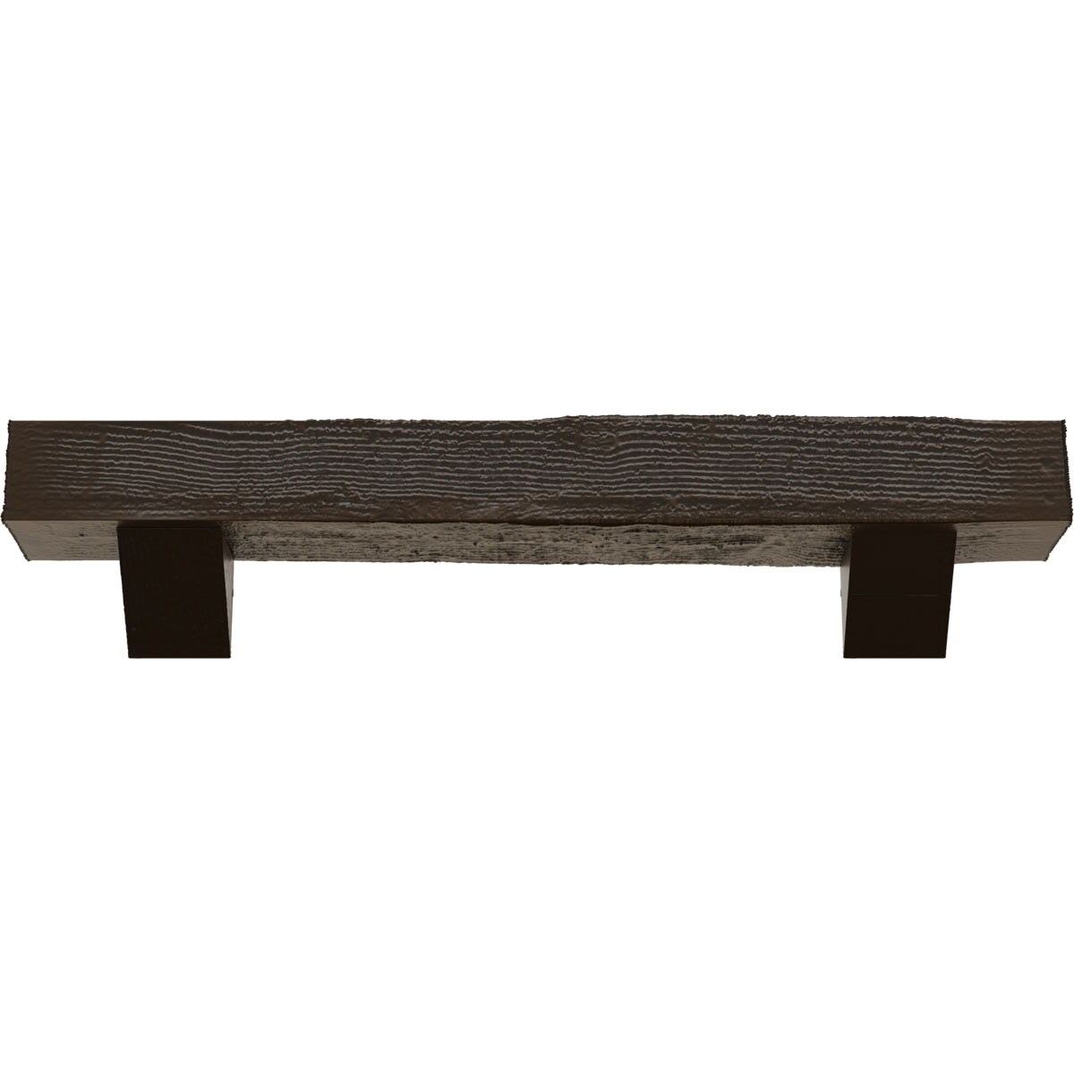 Ekena Millwork MANURS04X04X72BKBM Mantel-Shelves - View #2