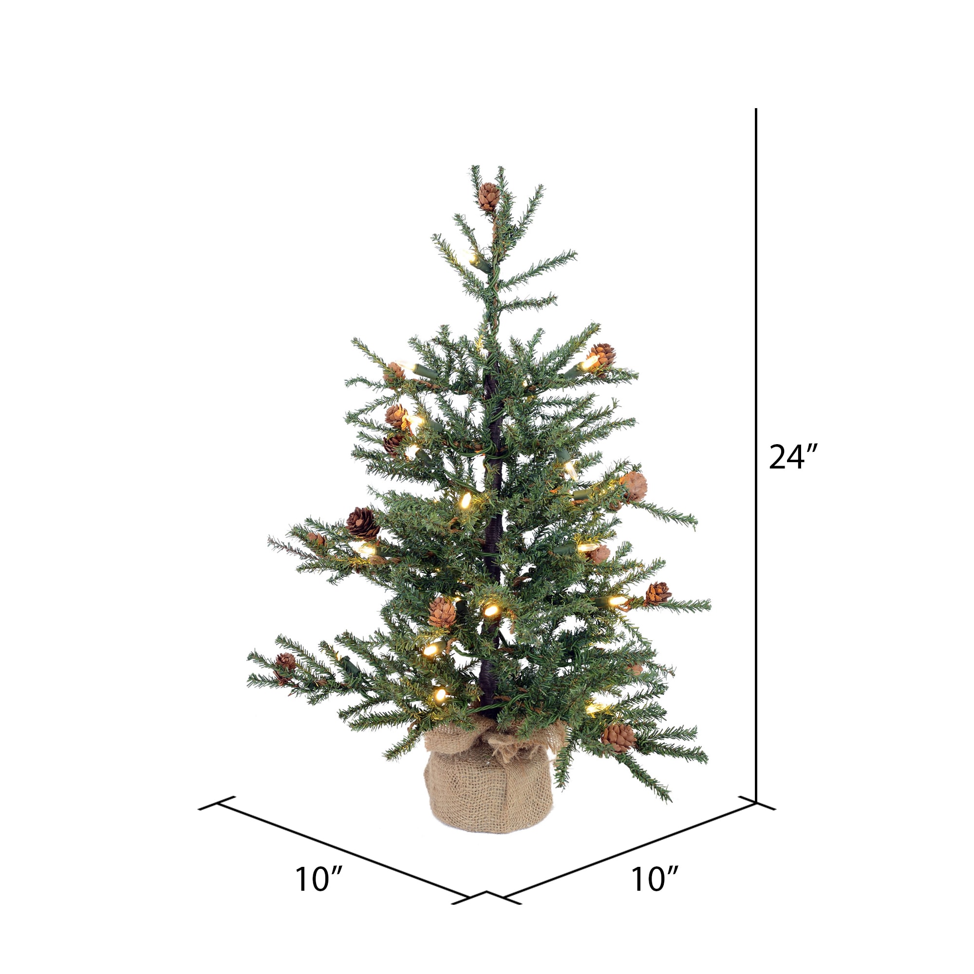 Vickerman B803922LED Artificial-Christmas-Trees - View #3