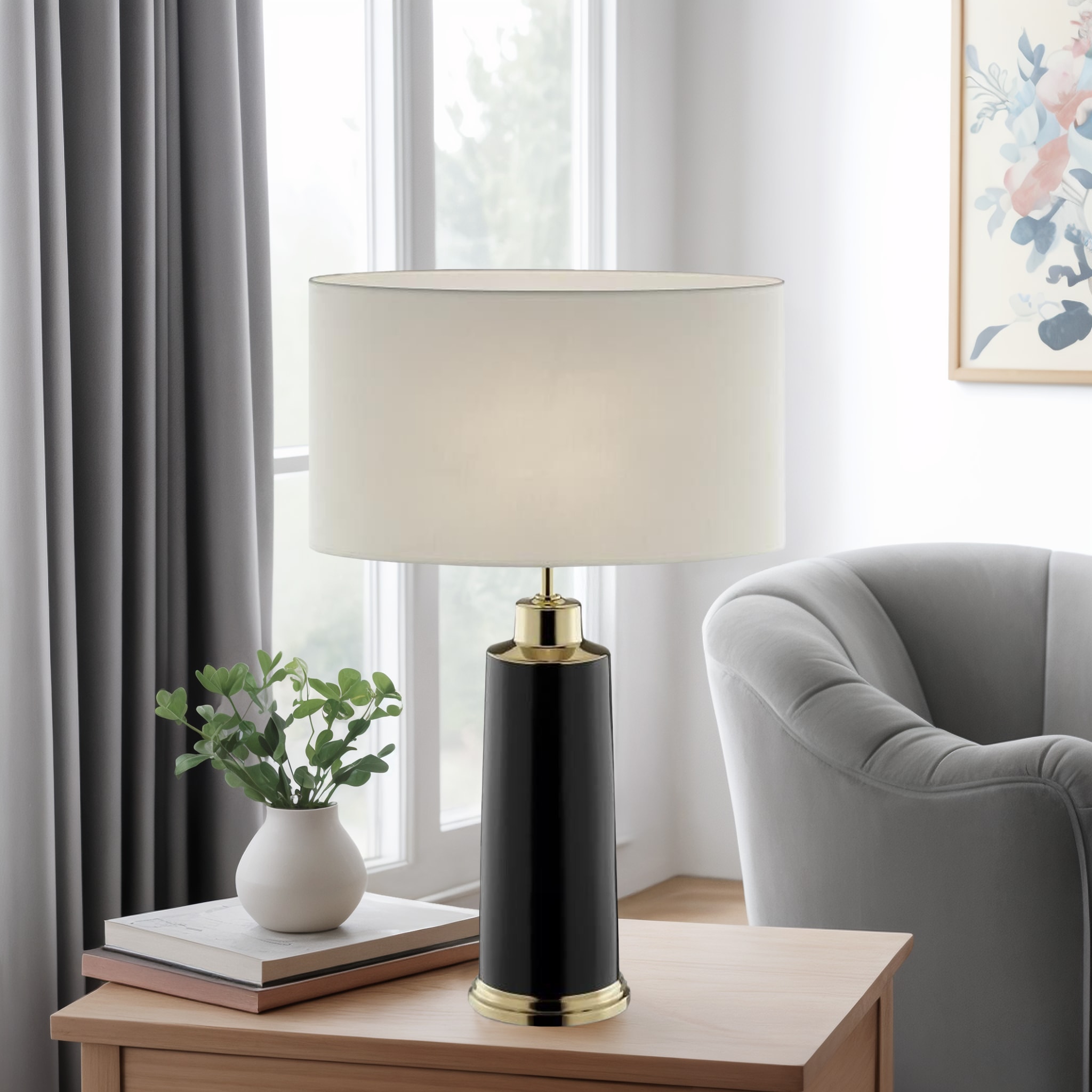 ORE International K-4506BK Table-Lamps - View #3