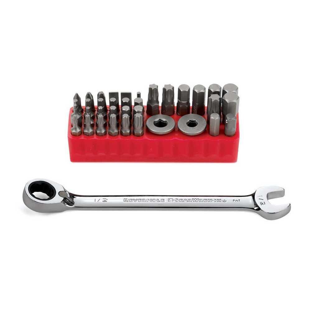 GEARWRENCH 9537NN 37-Piece 1/2-in Standard (SAE) Ratchet Wrench