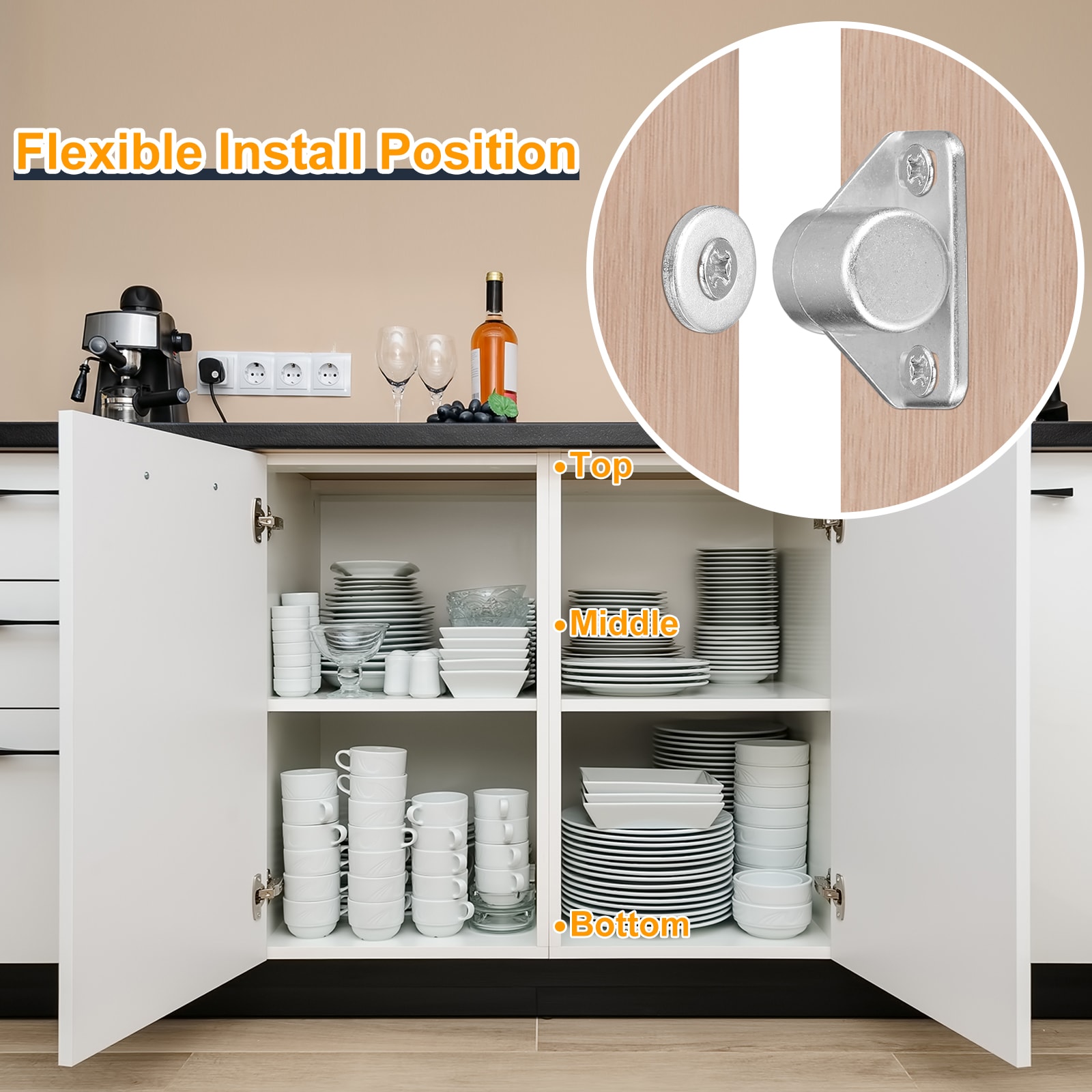 Unique Bargains S25093001UX9575 Cabinet-Latches - View #5