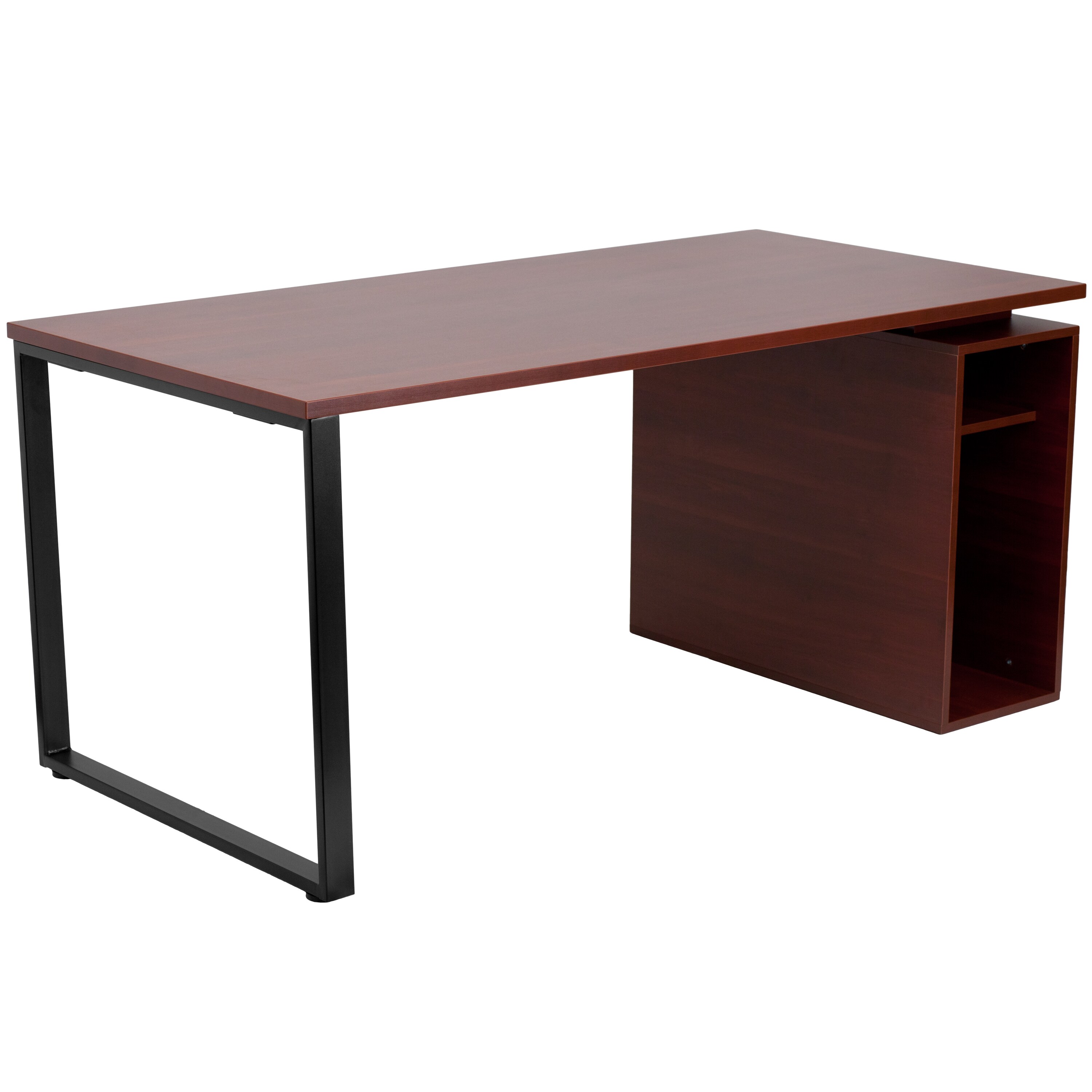 Flash Furniture 847254054133 63-in Brown Modern/Contemporary Computer Desk