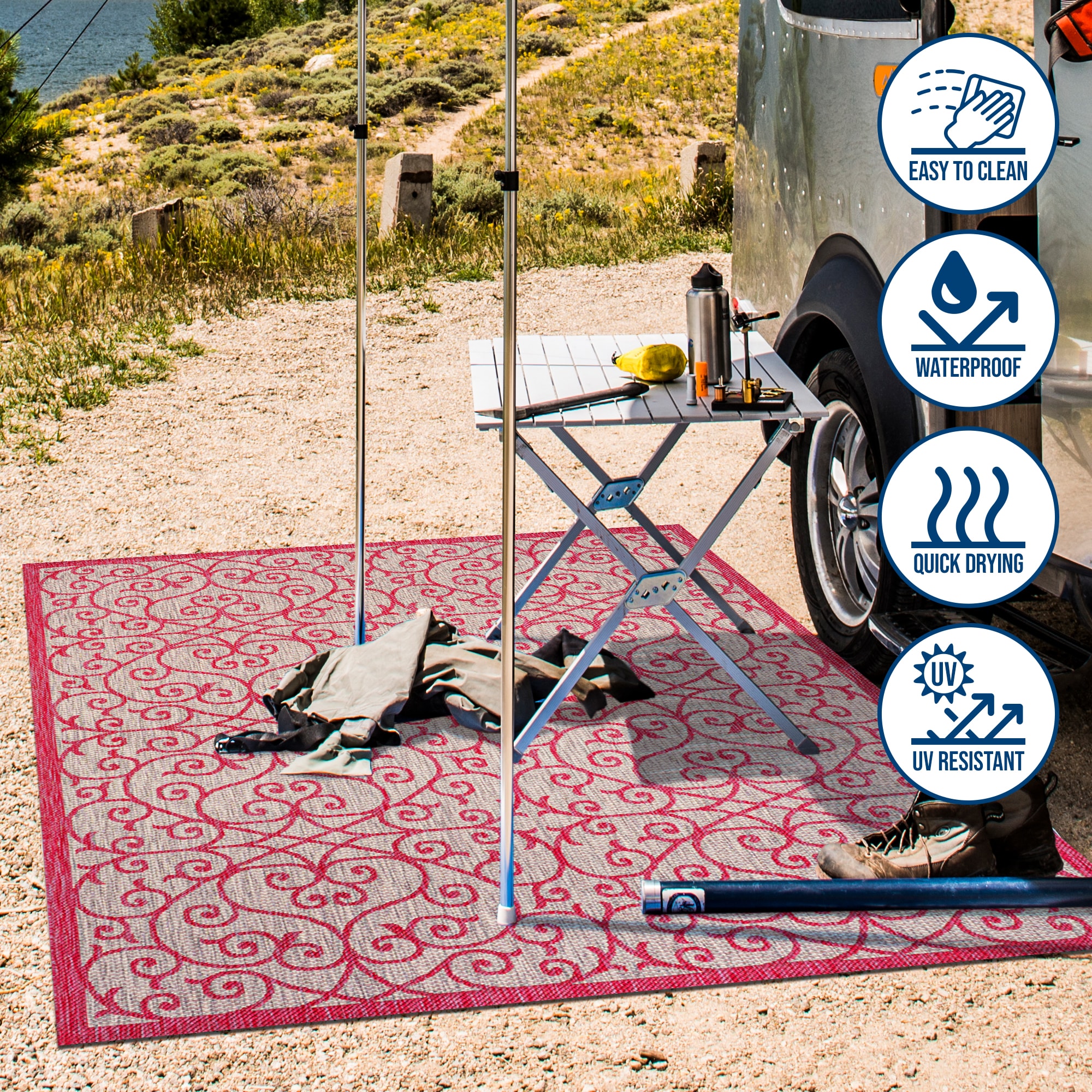 JONATHAN  Y SMB107I-9 rugs - View #3