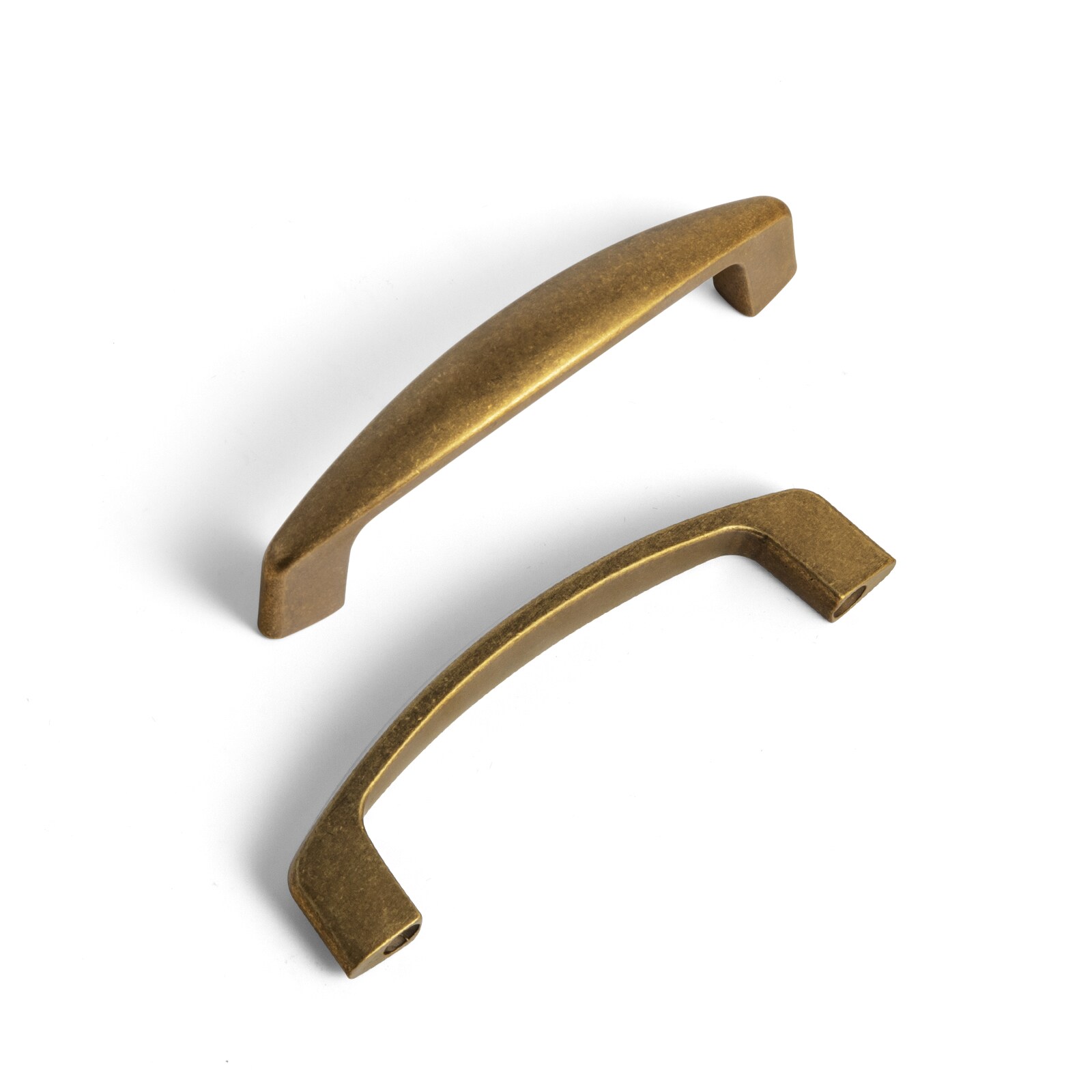 Miaokesen 8213GT-76-12 3-in , 76mm Center to Center Antique Brass Novelty Bar 12 -Pack