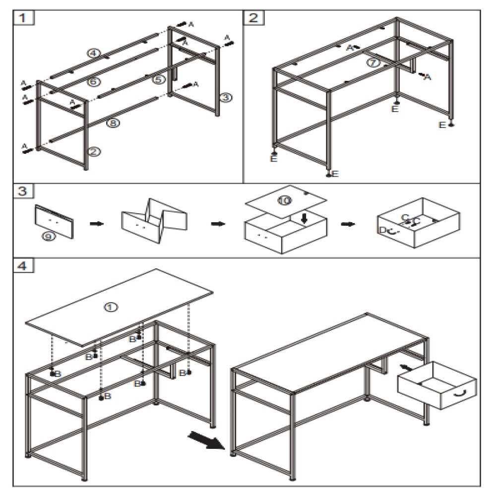 GZMR OR-06W515-LC desks - View #8
