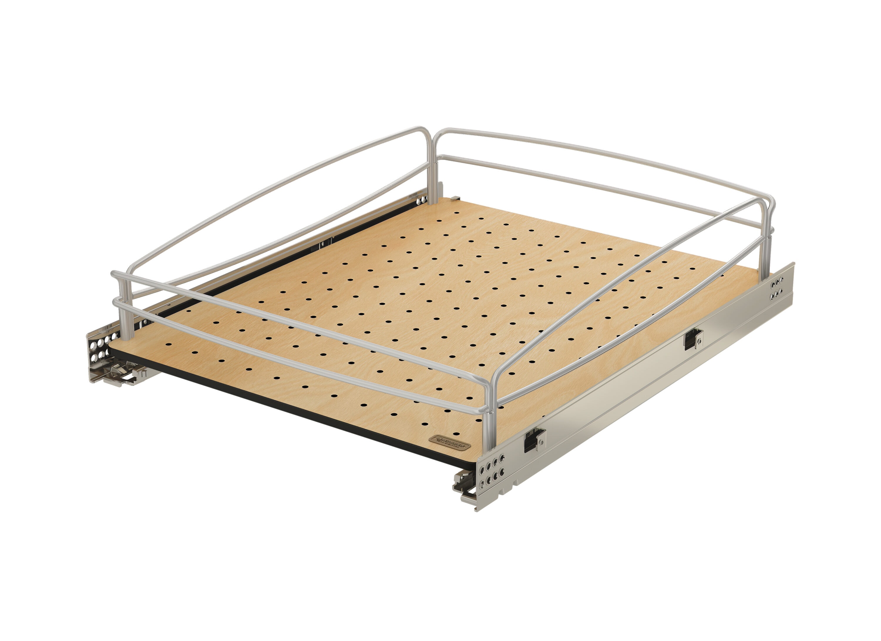 Rev-A-Shelf Solid Bottom Pullout Base Soft-close Cabinet Organizer 54BK-18SC-1 #54BK-18SC-1