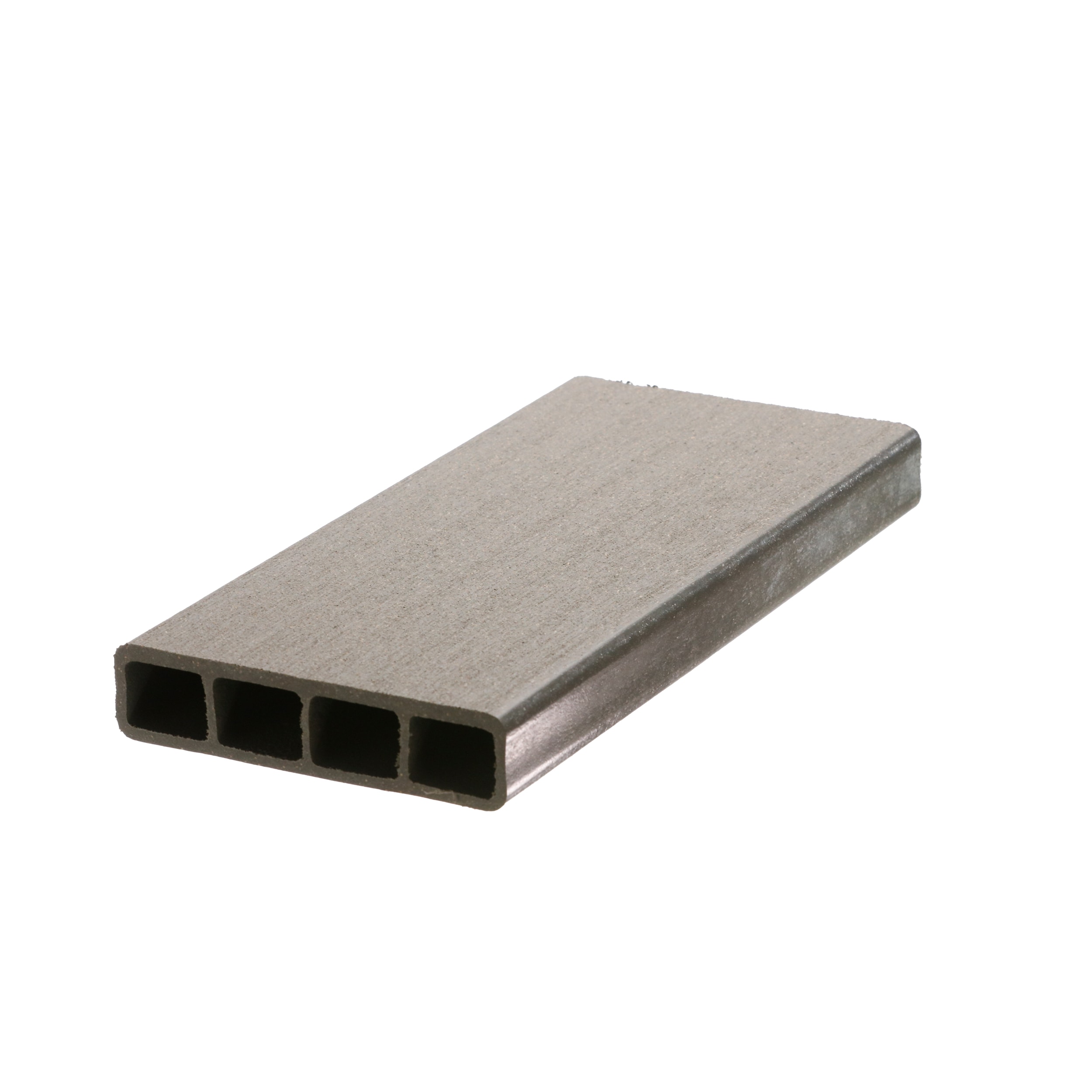 DuxxBak Composite Decking DX-ID-192D-S4S I.Dekk 1-in x 6-in x 16-ft Driftwood Square Composite Deck board