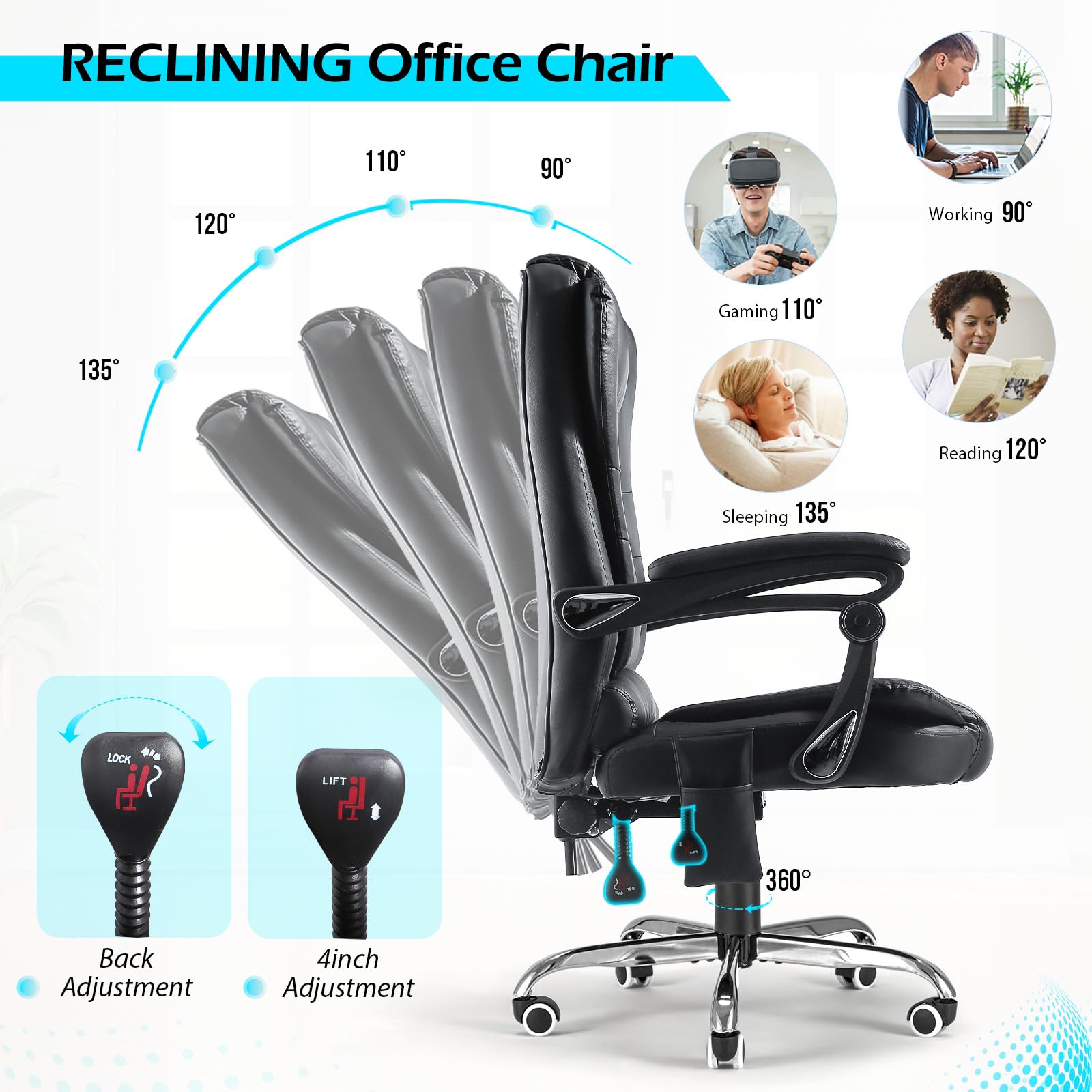 AECOJOY 13058UBK-LS01 Office-Chairs - View #6
