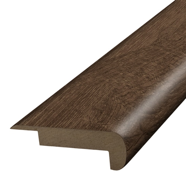 SimpleSolutions 2.37-in x 78.7-in Rustic Smoked Chestnut Prefinished Stair Nosing SimpleSolutions 2.37-in x 78.7-in Rustic Smoked Chestnut Prefinished Stair Nosing