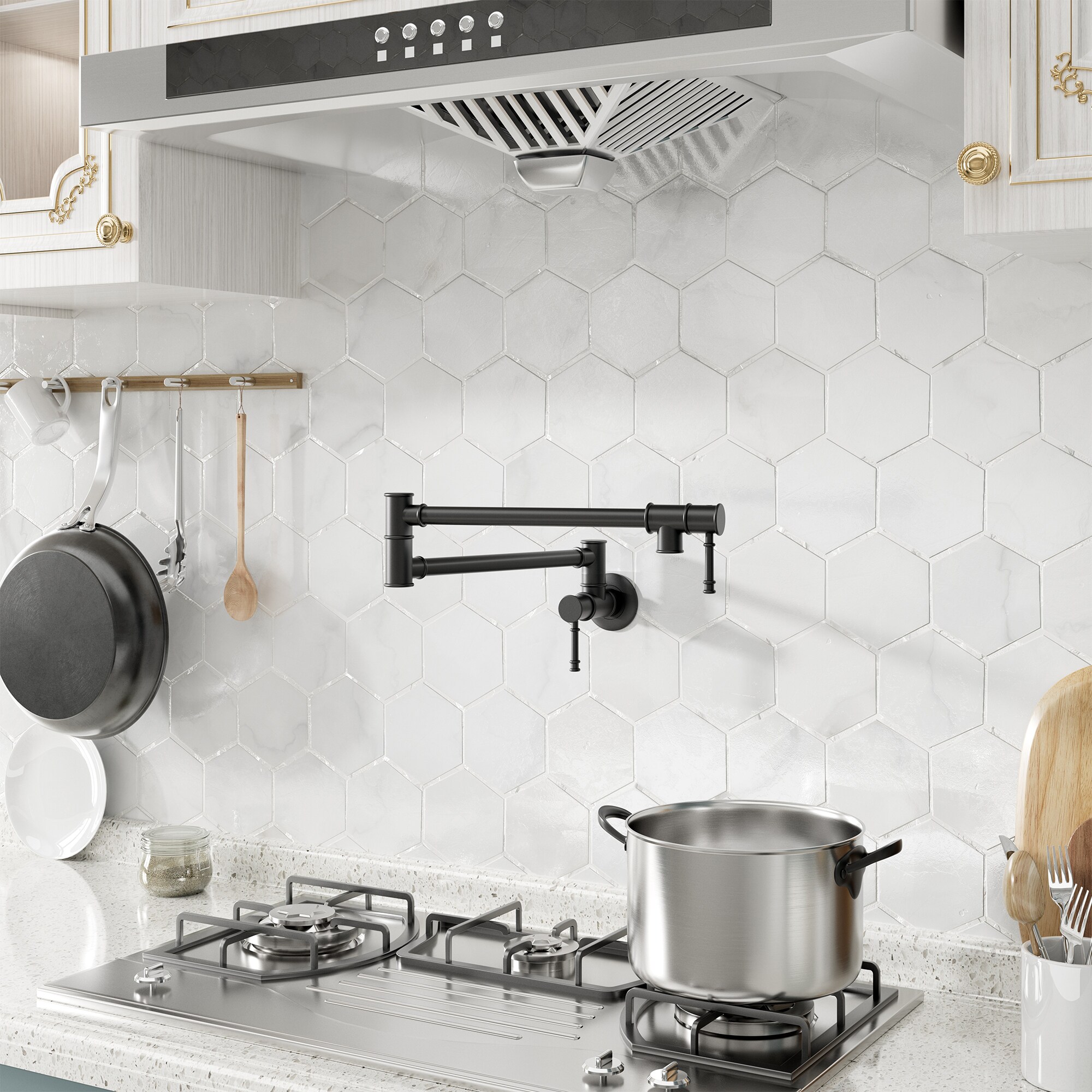 CASAINC CA-D4188-BG Kitchen-Faucets - View #2