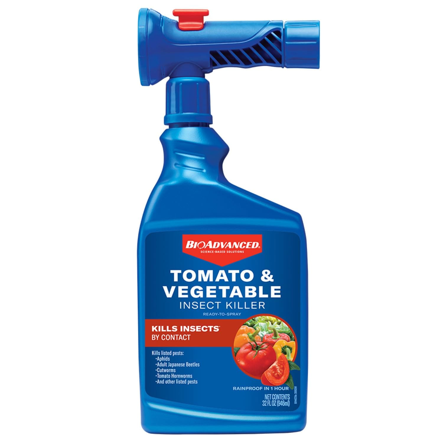 BioAdvanced Tomato Vegetable Pest Control and Insect Killer 32 fl oz Hose Spray