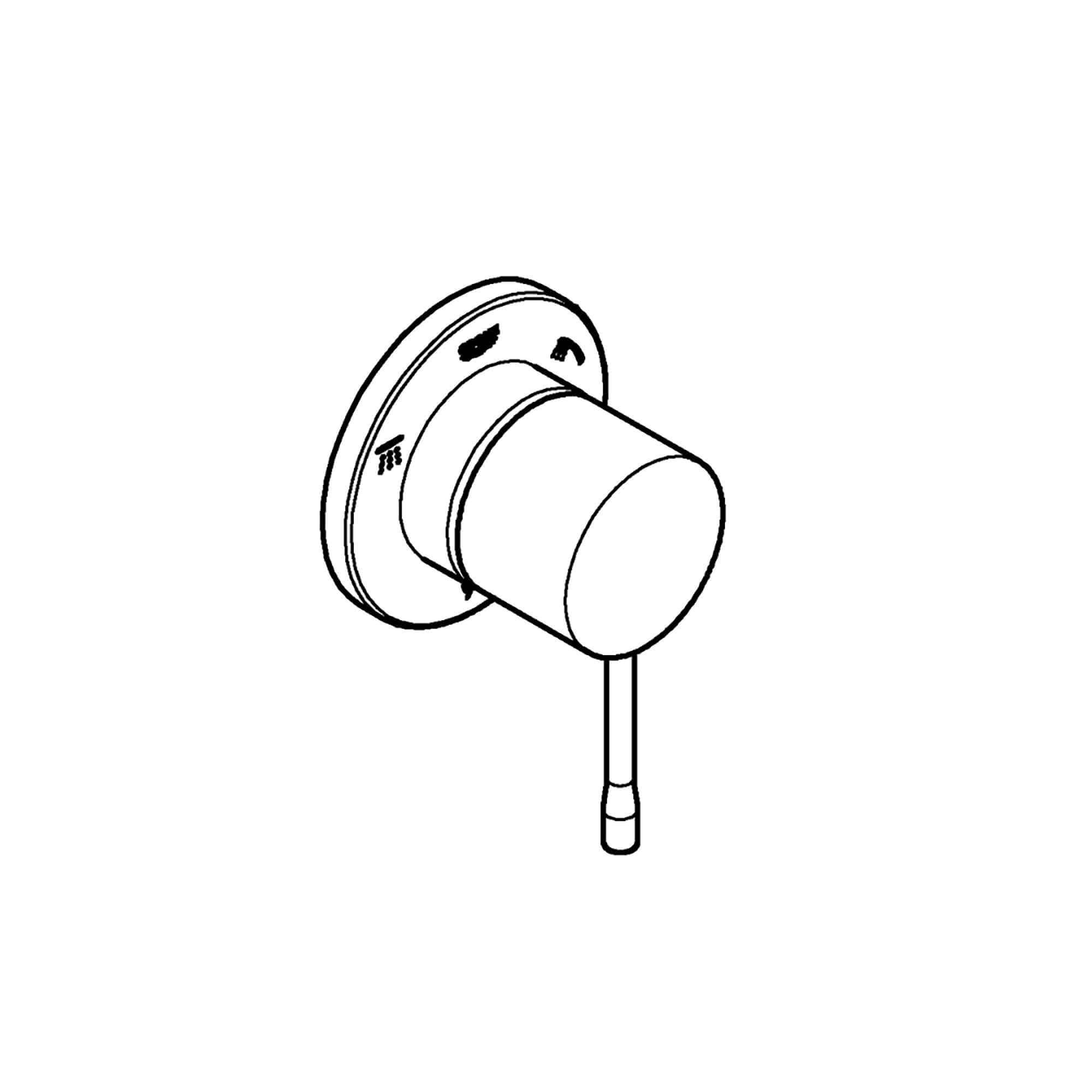 GROHE 29203GN1 Shower-Handles - View #2