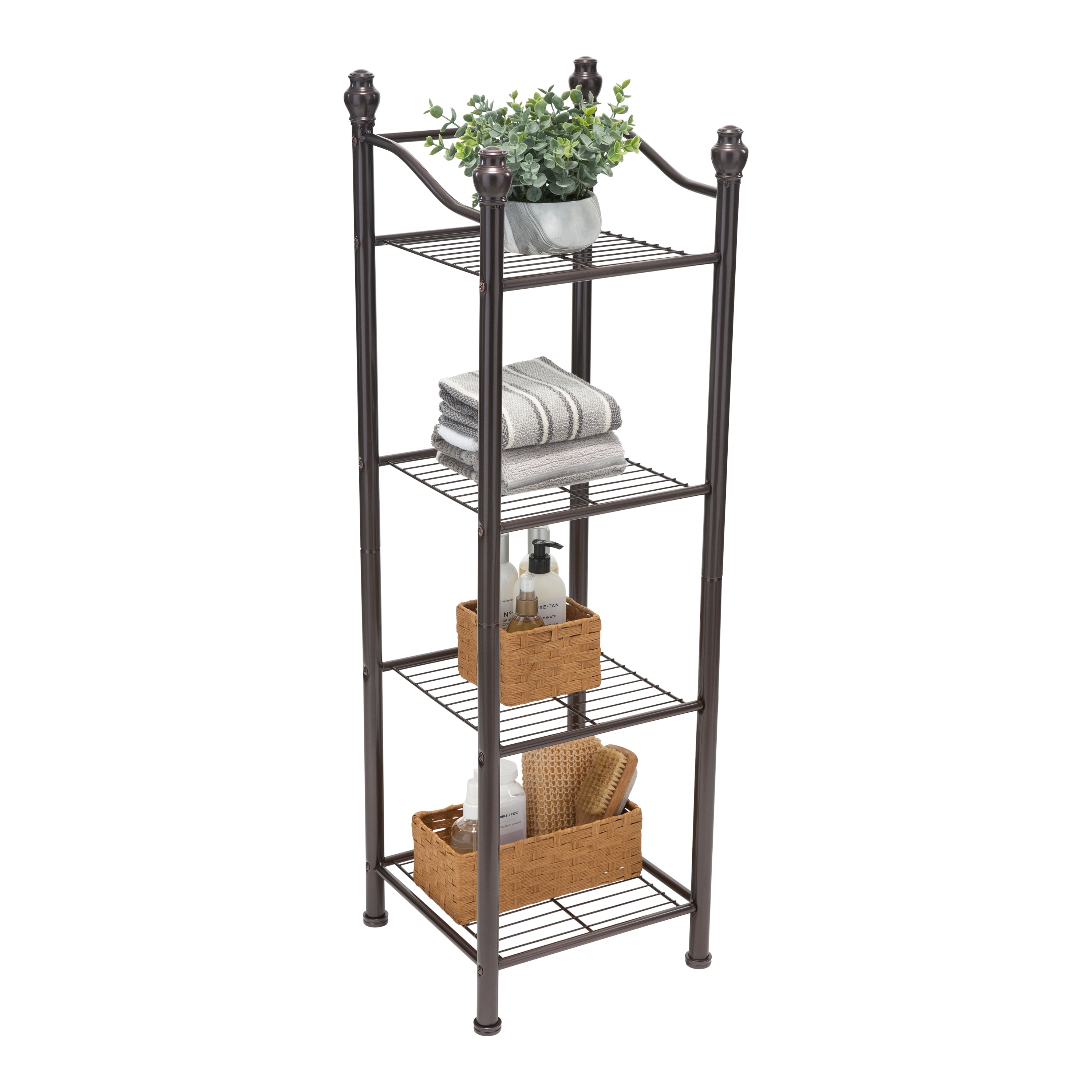 Organize It All NH-17574W1P Bathroom-Shelves - View #2