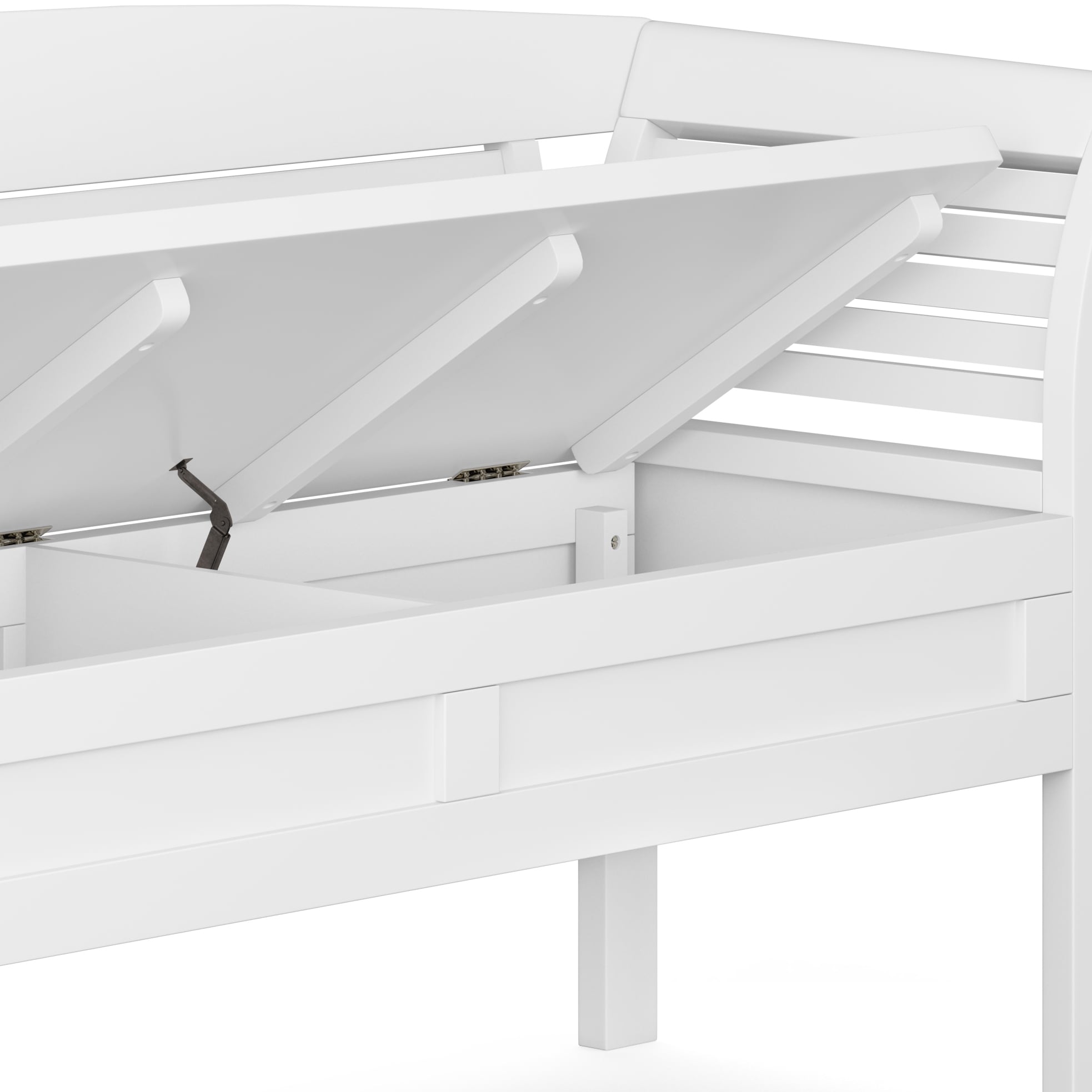 Simpli Home AXCARL13-WH bench - View #4