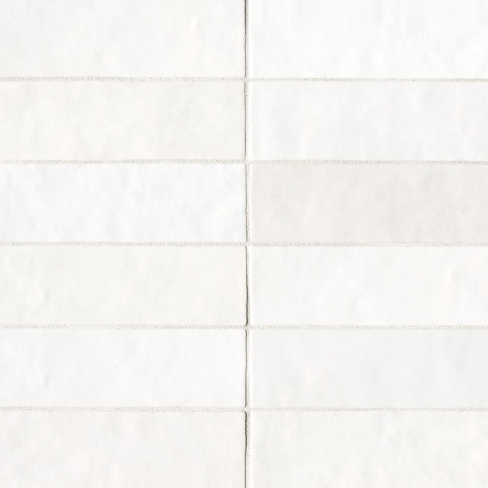 Bedrosians Makoto Matte Ceramic Tile 2.5 x 10, Kuroi Black (34-Pack, 5.38 SF)