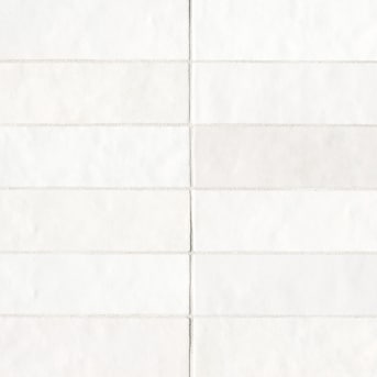 Bedrosians Cloe White 2-1/2-in x 8-in Glossy Ceramic Subway Wall Tile (10.64-sq. ft/ Carton) in the Tile department at Lowes.com