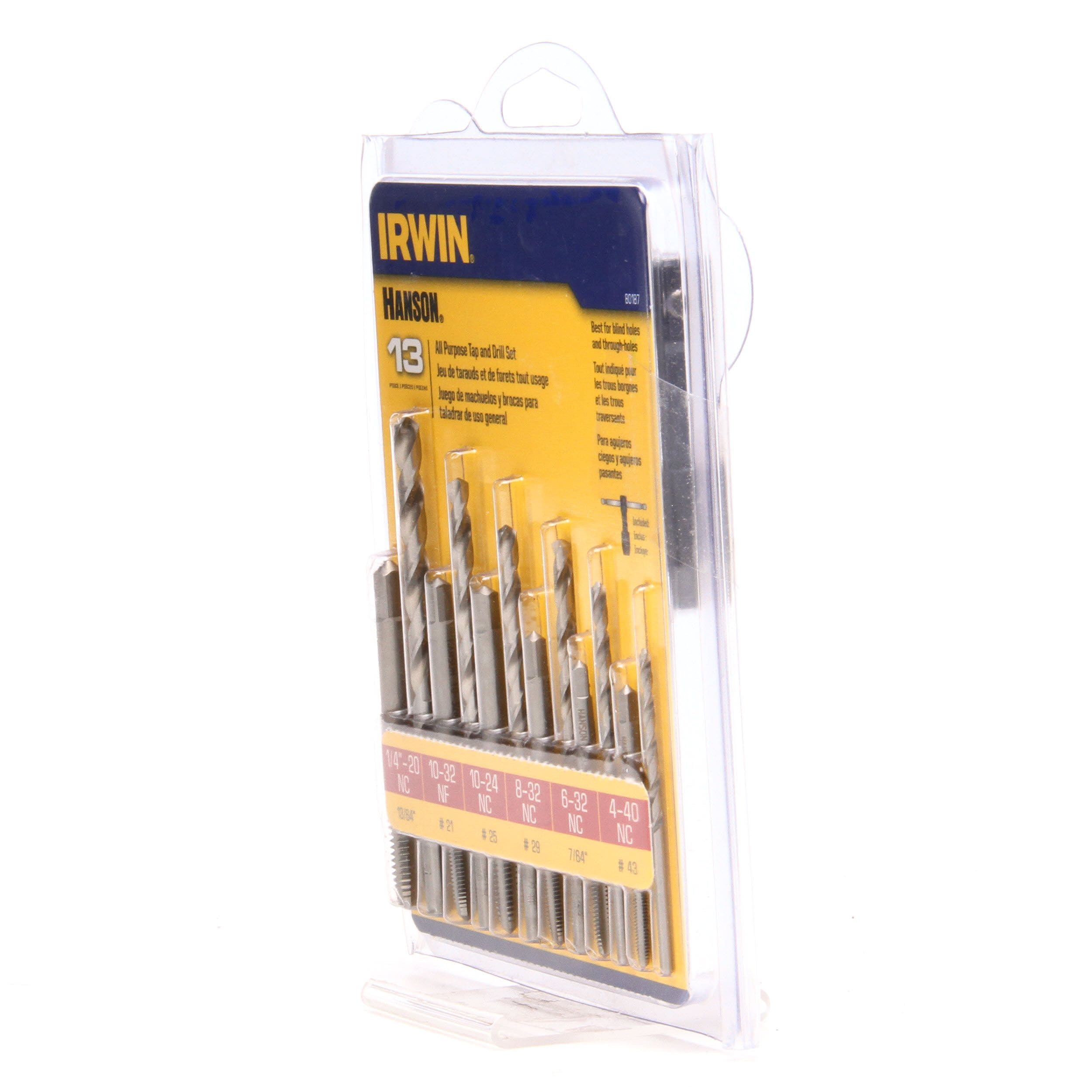 NEW IRWIN 8144 CARBON STEEL QUALITY 1/2-13 SAE QUALITY THREAD CUTTING DRILL TAP 