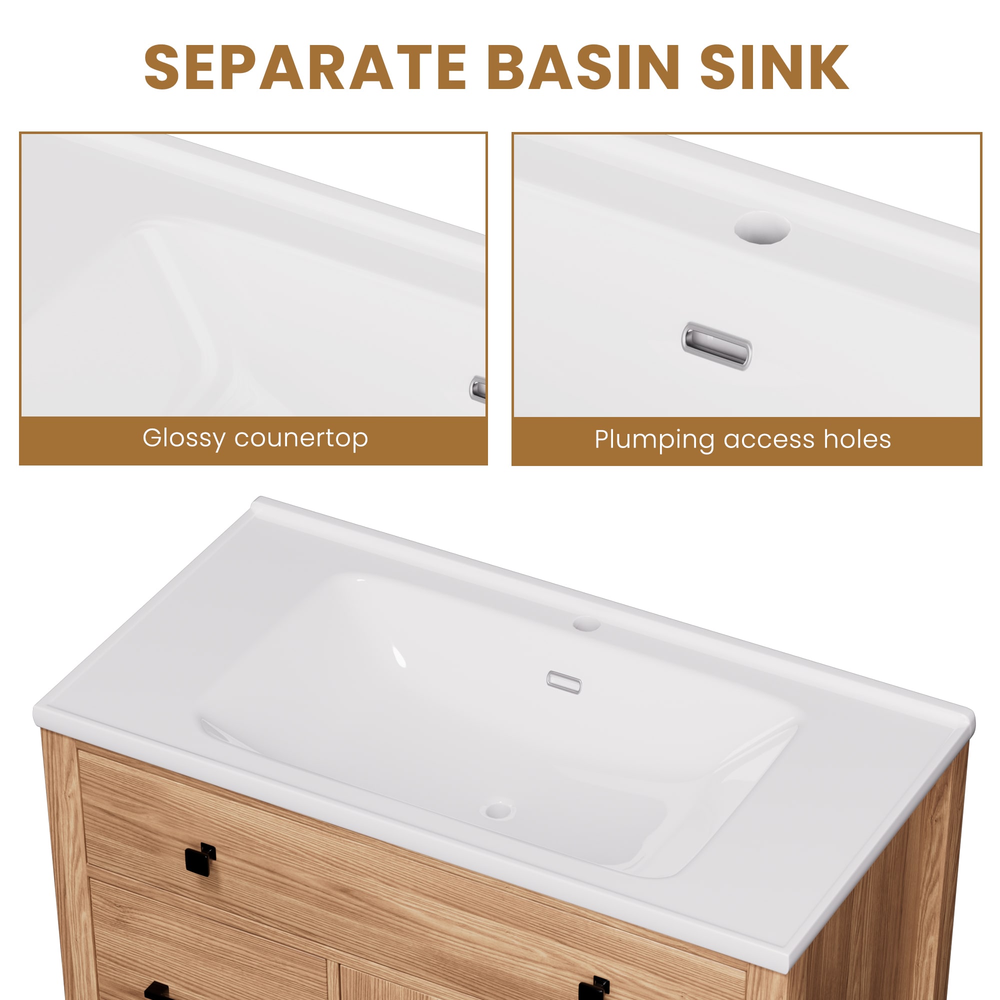 JEAREY FYKD-36-YM Bath-Vanity-Combo - View #5