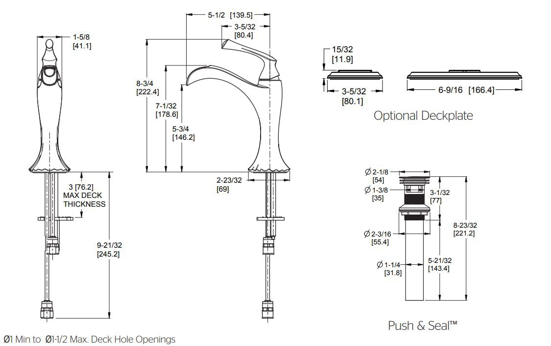 Pfister LG42-RH1BG Lavatory-Faucets - View #3