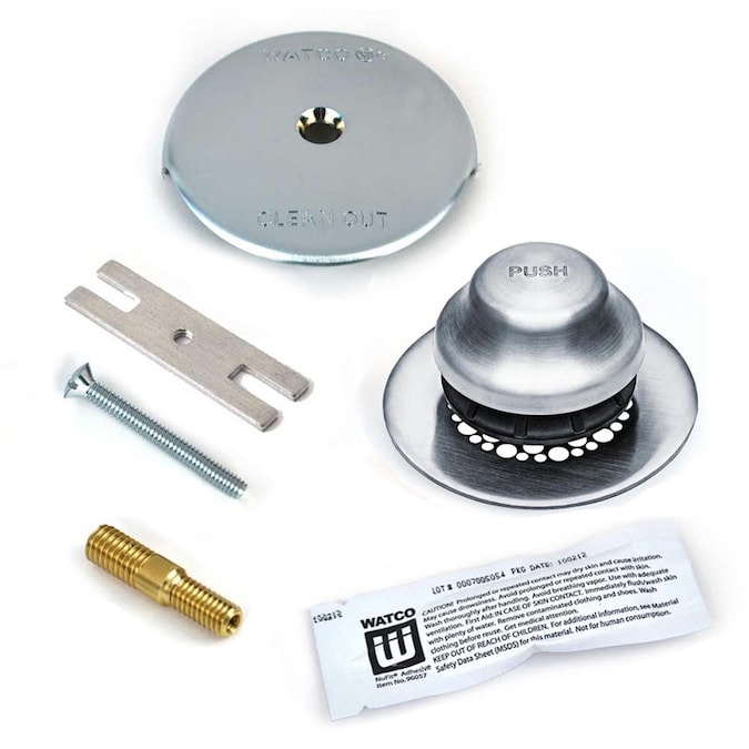 Watco 2 875 In Drain Cover The, Foot Actuated Bathtub Stopper