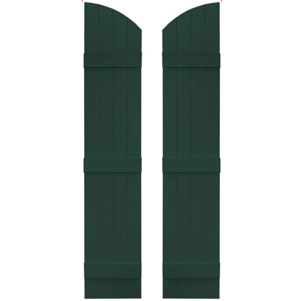 Vantage V5931465122 13.875-in W x 65-in H Midnight Green Exterior Shutters
