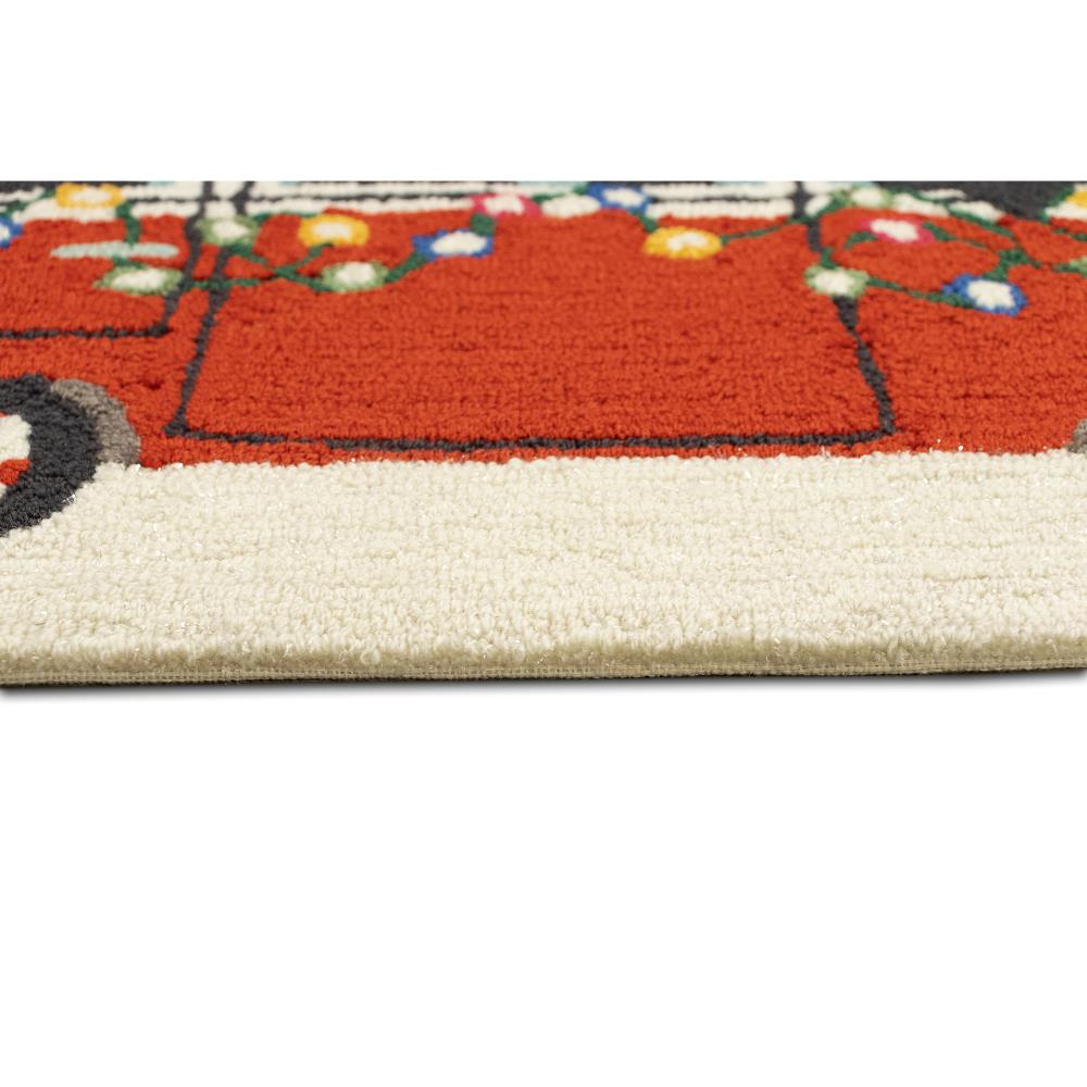 Liora Manne 2-ft x 3-ft Midnight Rectangular Indoor or Outdoor Decorative  Winter Door Mat in the Mats department at