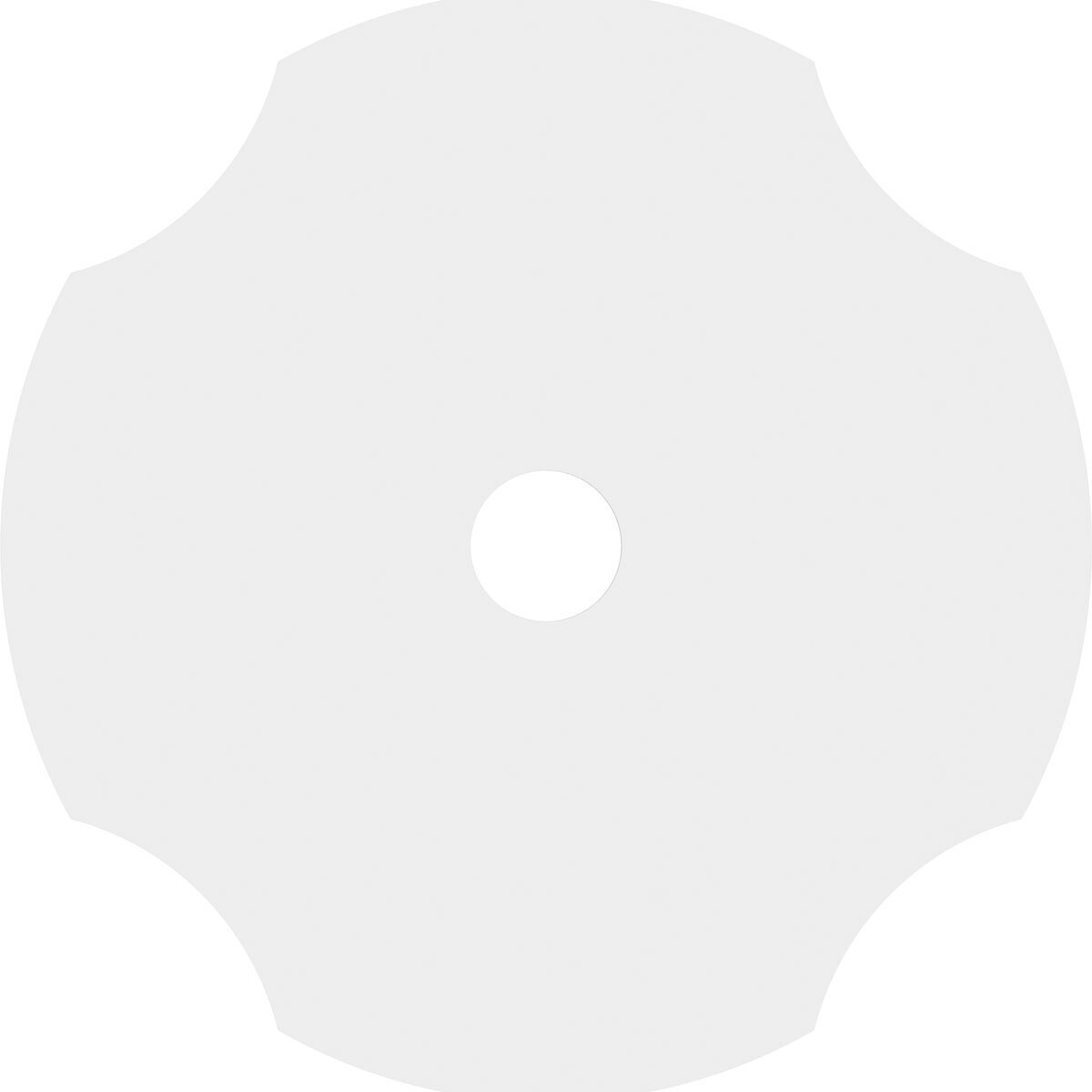 Ekena Millwork CMP22PL-03000 Ceiling-Medallions - View #4