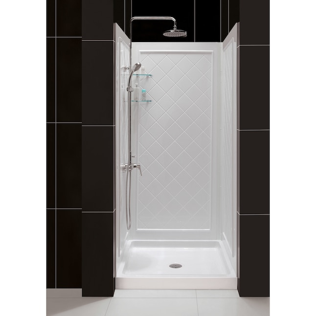 Alcove Shower Kit, Shower Surround Kit With Base