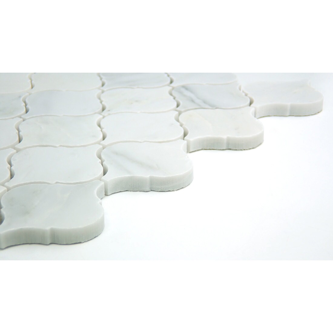 Emser WINTER FROST Winter Frost Natural Stone Marble Border Tile (11-in x 13-in)