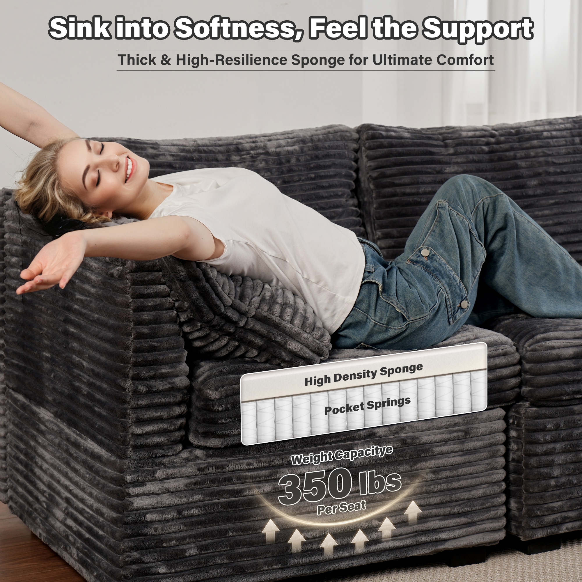 Pouuin SYOH917 Sofas-Loveseats - View #4