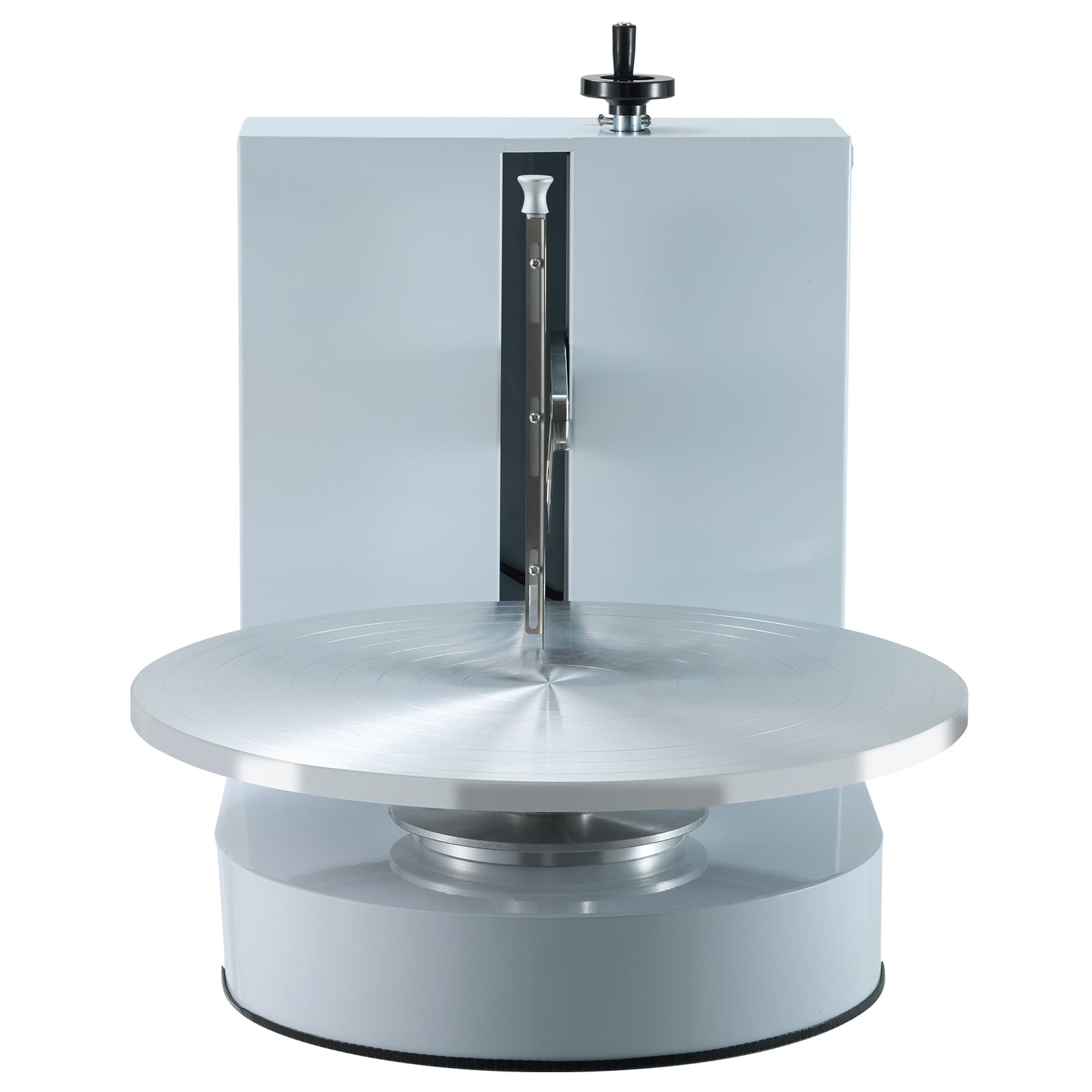 VEVOR SCDGNYMMJ41606387V1 Cake Decorating Machine Cake Cream Spreading Coating Smearing Machine Low Noise Cake Frosting Machine Turntable with Adjustable Scraper for 4-IN to 16-IN Cake 25-320RPM Rotating Speed White
