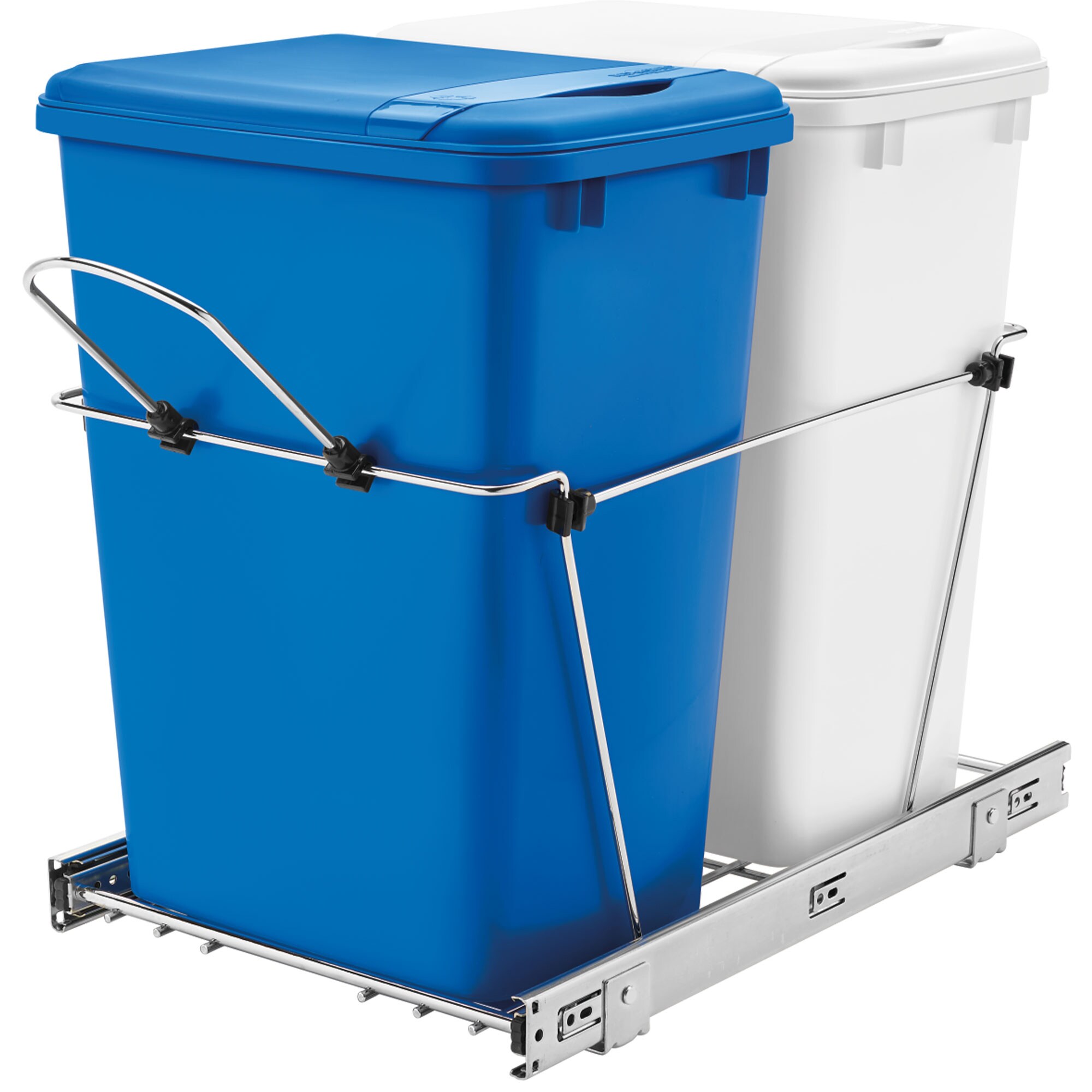 35 Qt Pull Out Trash With Lid