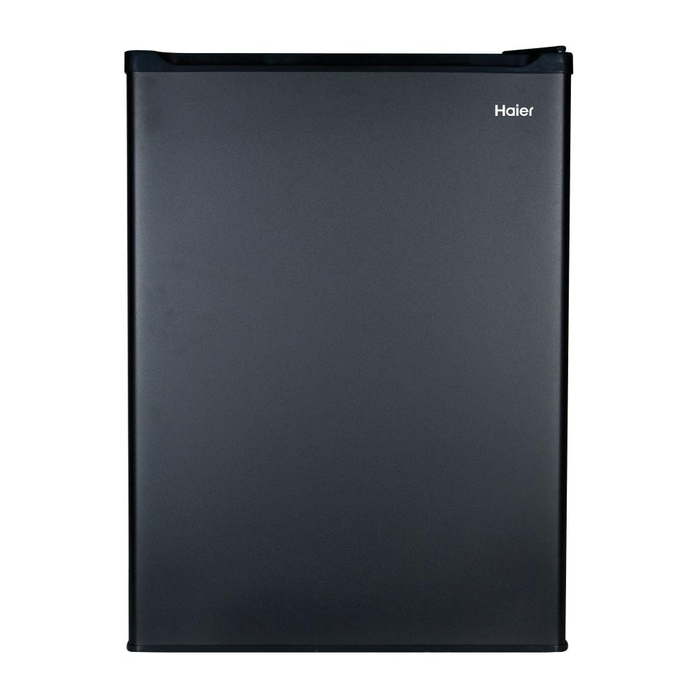 Haier 2.7-cu ft Standard-depth Mini Fridge Freezer Compartment (Black) at
