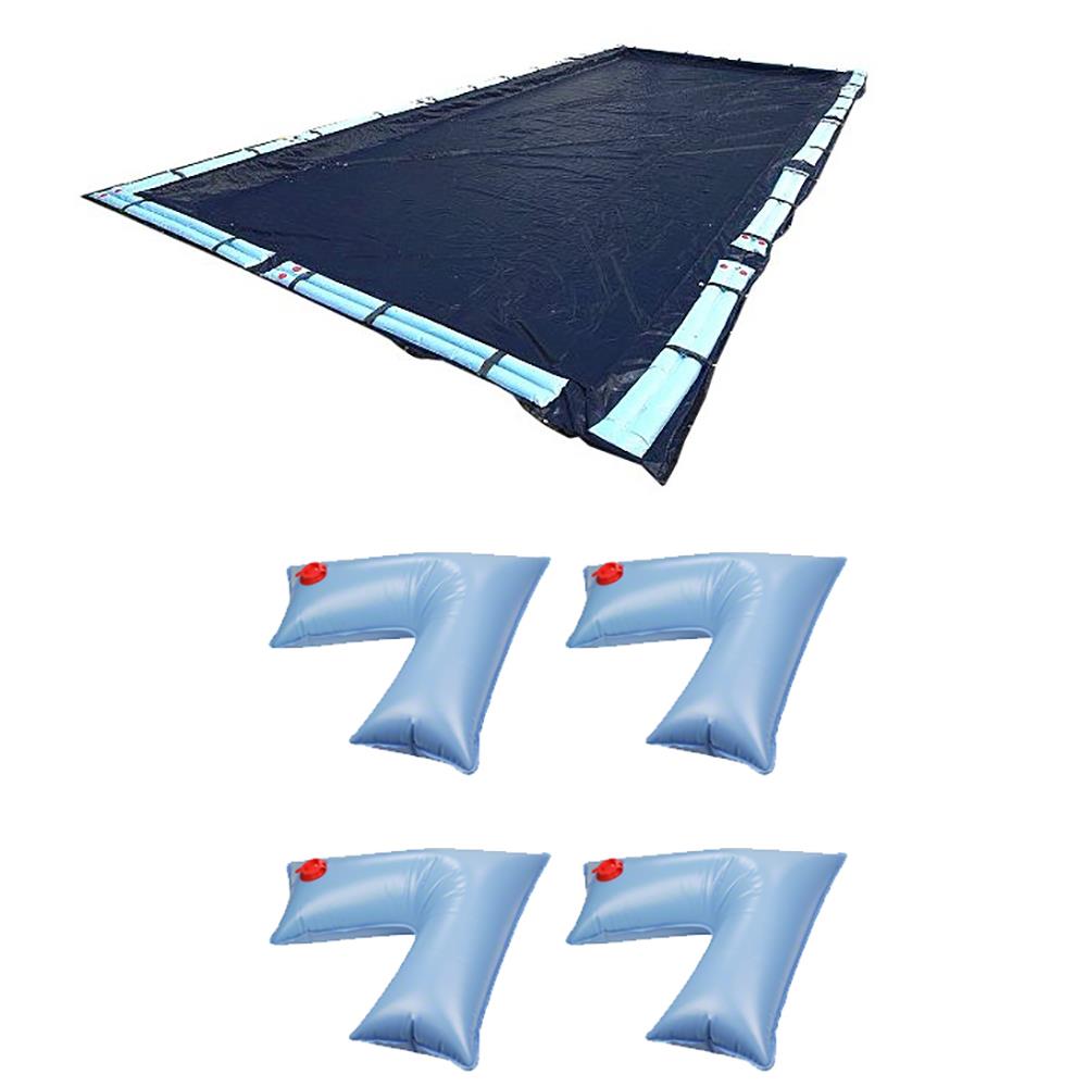 Swimline 69317 45-Feet x 25-Feet Polyethylene Winter Rectangle Pool Cover